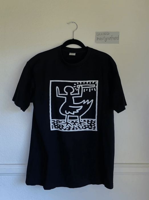 Supreme S/S 09 Keith Haring/Malcolm McLaren “Duck Rock” Tee