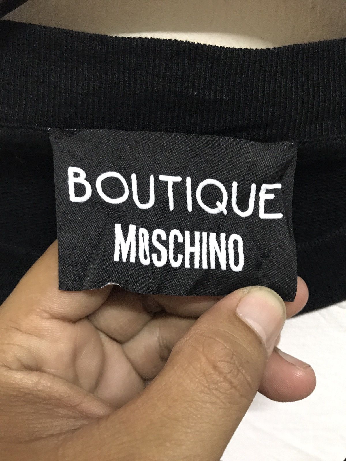 Moschino MOSCHINO BOUTIQUE SPELL OUT PORTUGAL Size US S / EU 44-46 / 1 - 4 Thumbnail