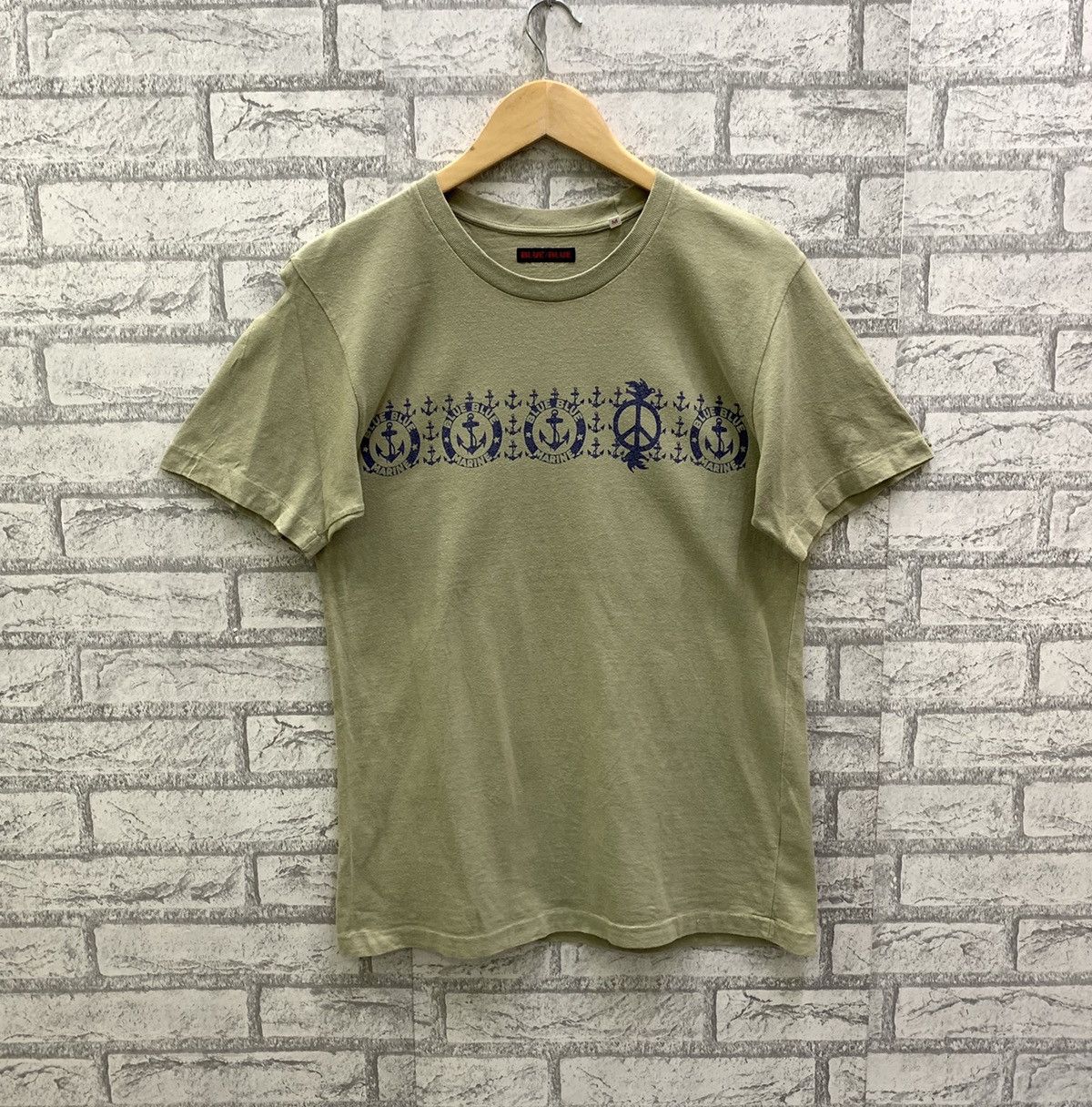 Blue Blue Japan × Japanese Brand × Vintage Vintage Blue Blue Japanese Brand T-shirts Size US S / EU 44-46 / 1 - 1 Thumbnail