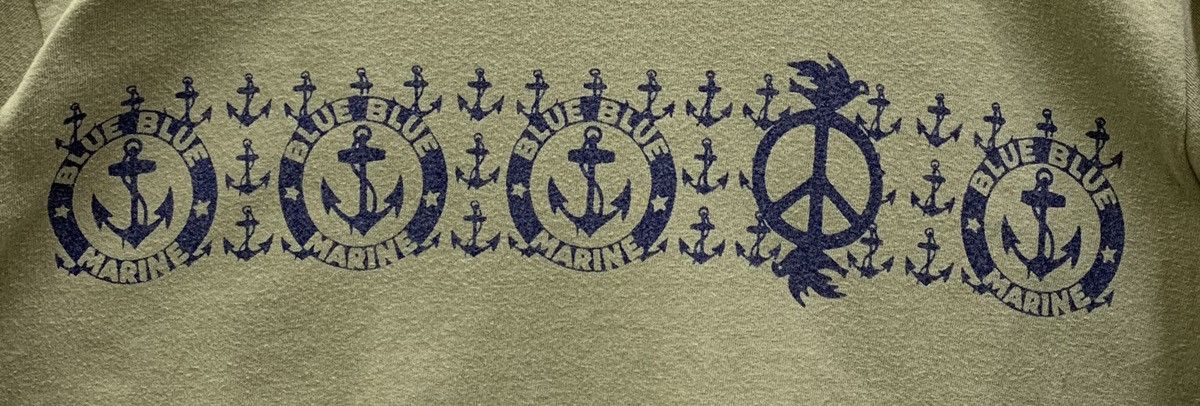 Blue Blue Japan × Japanese Brand × Vintage Vintage Blue Blue Japanese Brand T-shirts Size US S / EU 44-46 / 1 - 6 Thumbnail