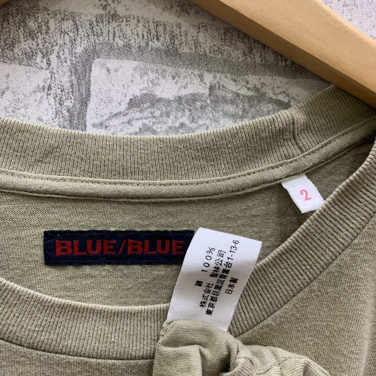 Blue Blue Japan × Japanese Brand × Vintage Vintage Blue Blue Japanese Brand T-shirts Size US S / EU 44-46 / 1 - 4 Thumbnail