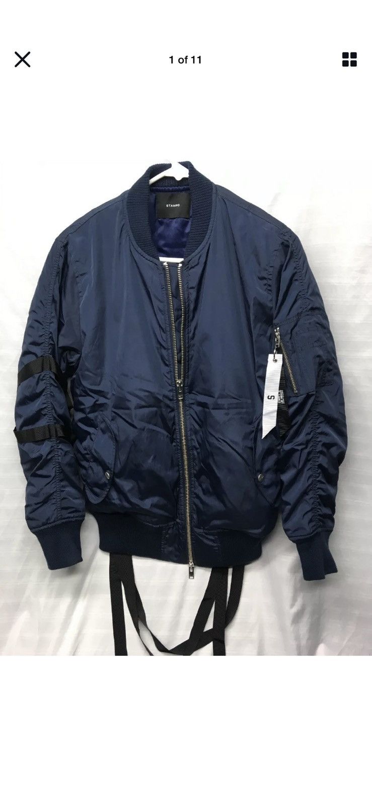 STAMPD Strapped Bomber Flight Jacket