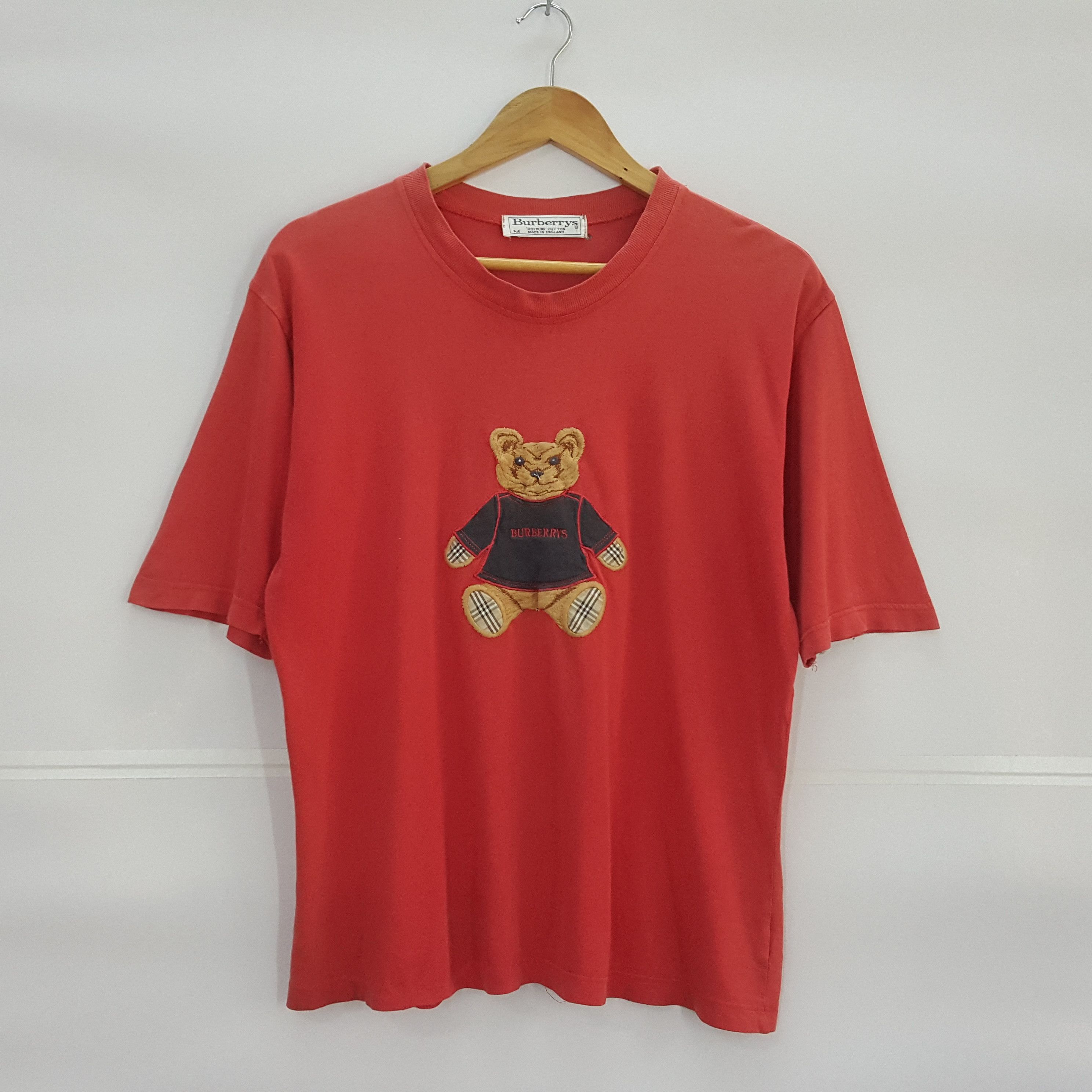 Burberry × Vintage Vintage Burberrys Bear Big Logo nice design bT 