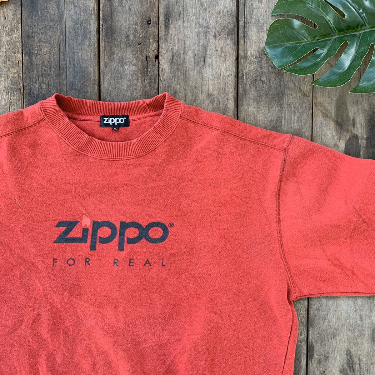 Vintage × Zippo Vintage zippo big logo crewneck sweatshirt Size US XL / EU 56 / 4 - 2 Thumbnail
