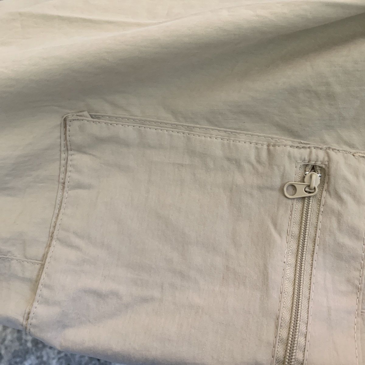 Vintage Cargo 10 Pocket Track Pants Cream 32 Size US 32 / EU 48 - 8 Thumbnail