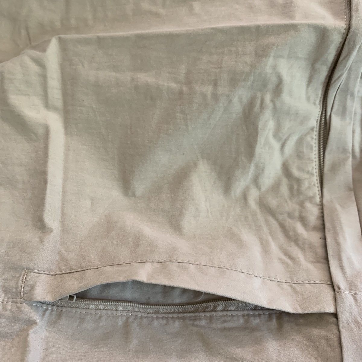 Vintage Cargo 10 Pocket Track Pants Cream 32 Size US 32 / EU 48 - 7 Thumbnail