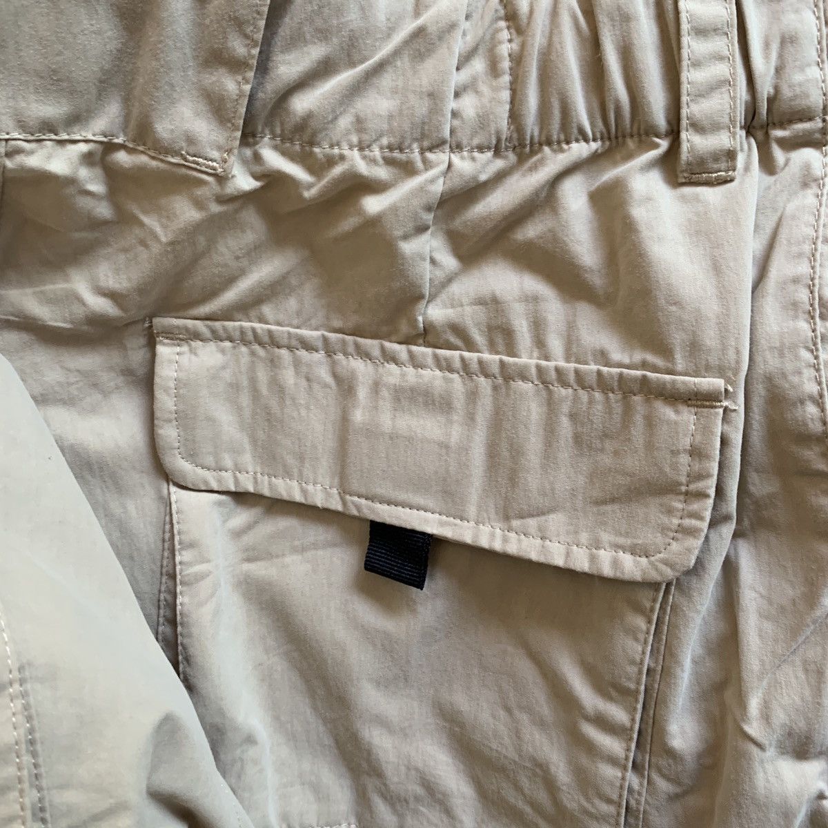Vintage Cargo 10 Pocket Track Pants Cream 32 Size US 32 / EU 48 - 11 Thumbnail