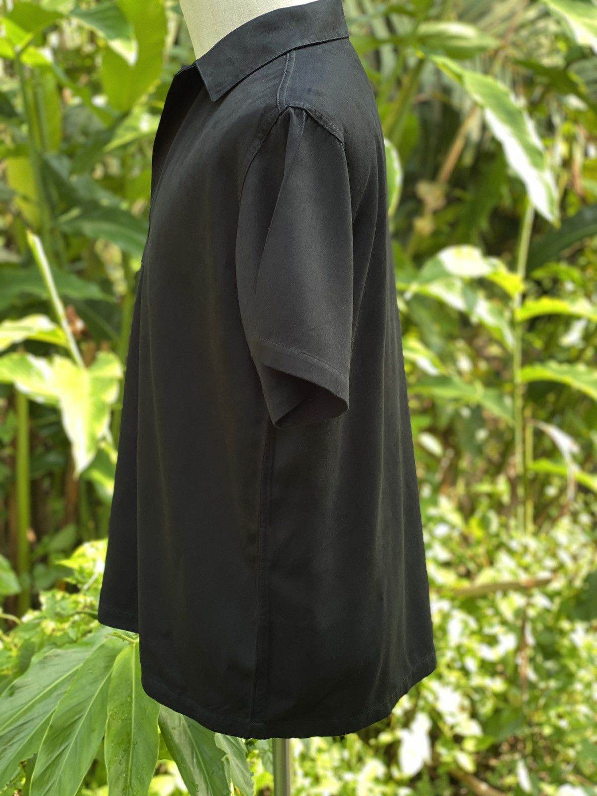 Solid VISCOSE RAYON black pullover shirt by A.P.C.