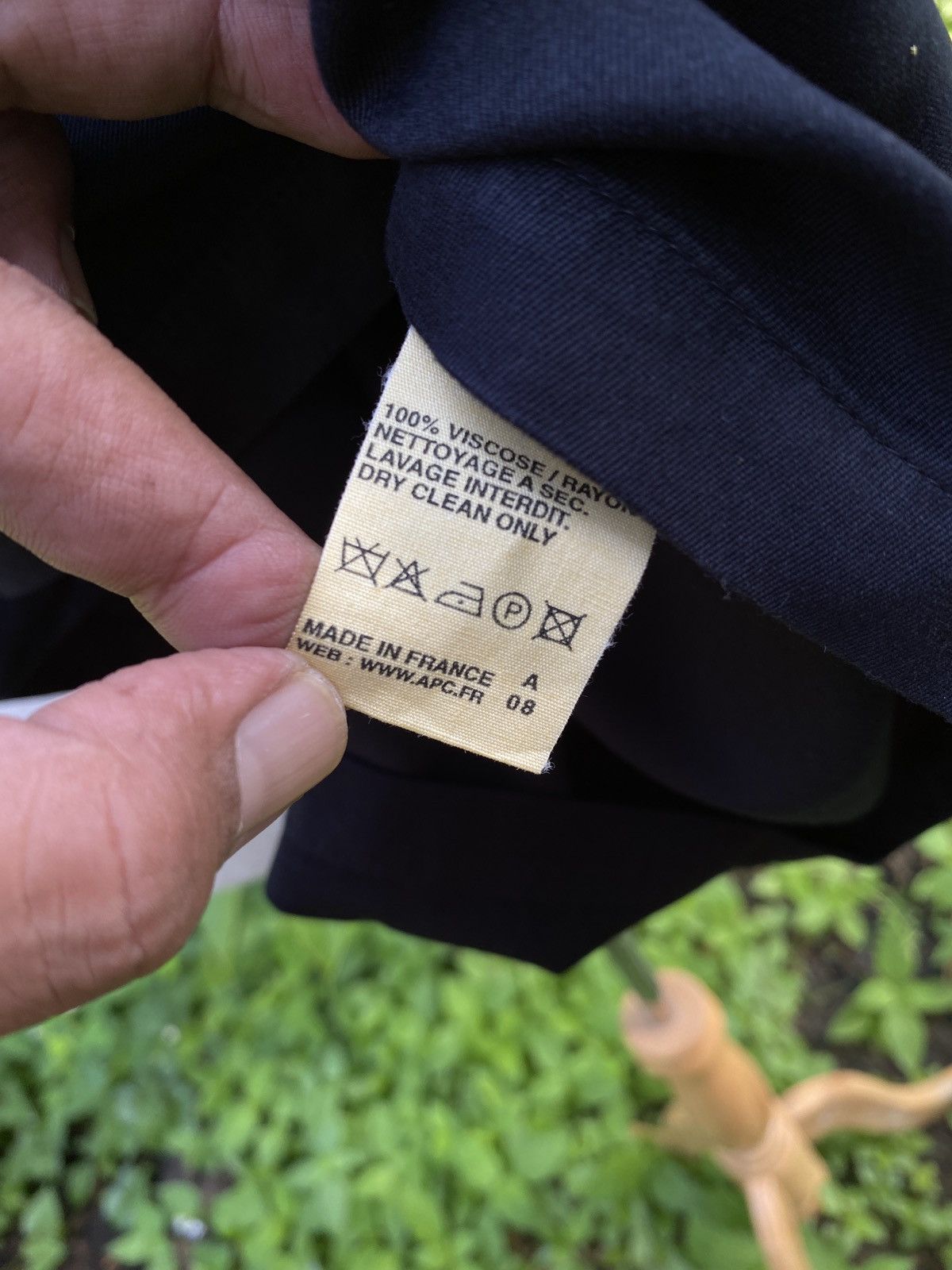 Solid VISCOSE RAYON black pullover shirt by A.P.C.