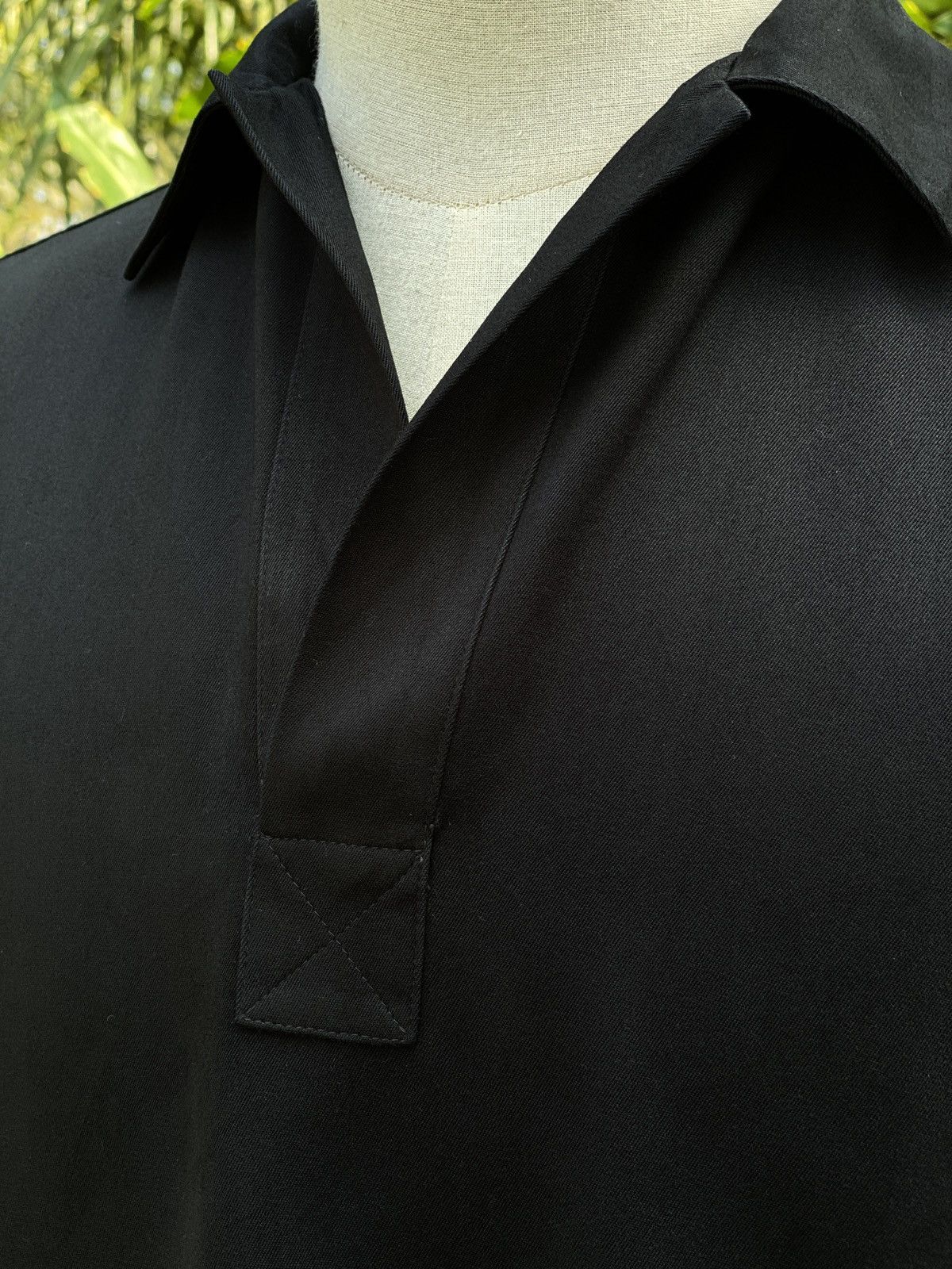 Solid VISCOSE RAYON black pullover shirt by A.P.C.