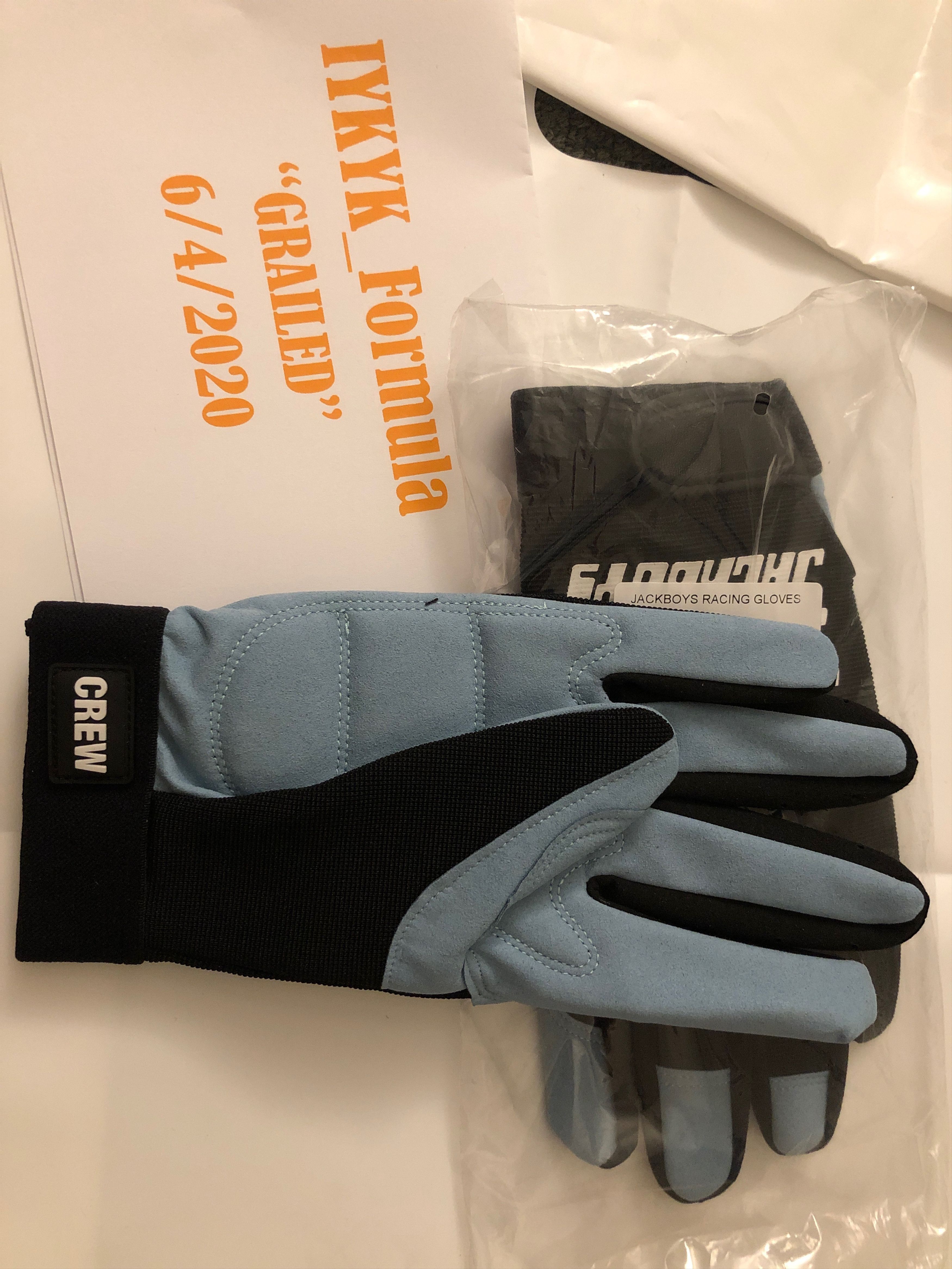 Travis Scott Jack Boys Racing Gloves | Grailed