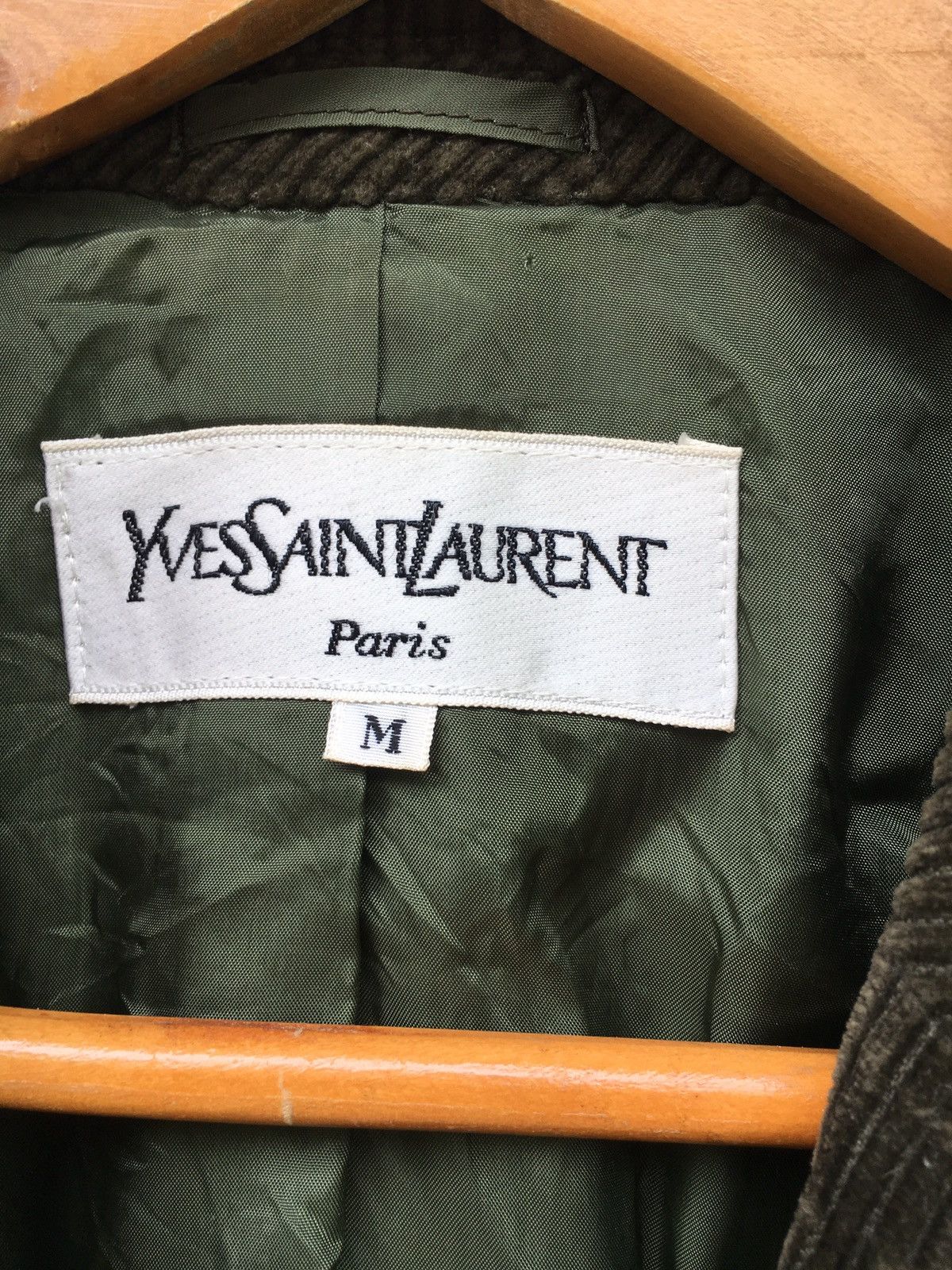 Yves Saint Laurent Yves Saint Lauren Corduroy Blazer Jacket Size 40R - 5 Thumbnail