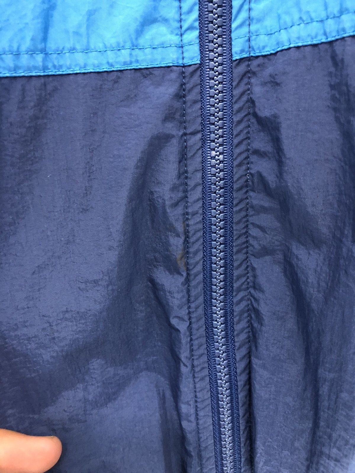 Vintage 90's NIKE Zipper Swoohs Big Logo