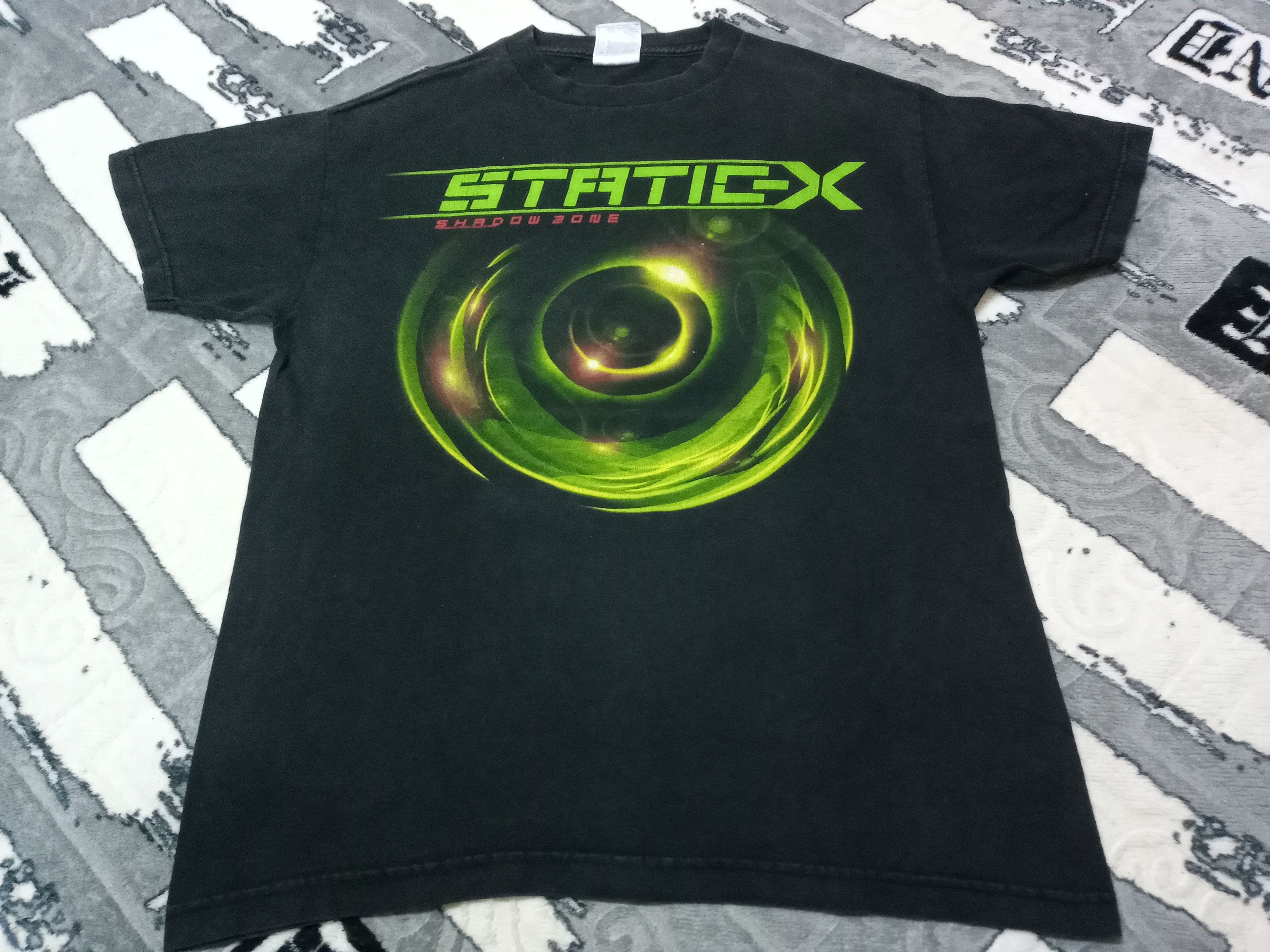 Vintage Vintage static x band t shirt Grailed
