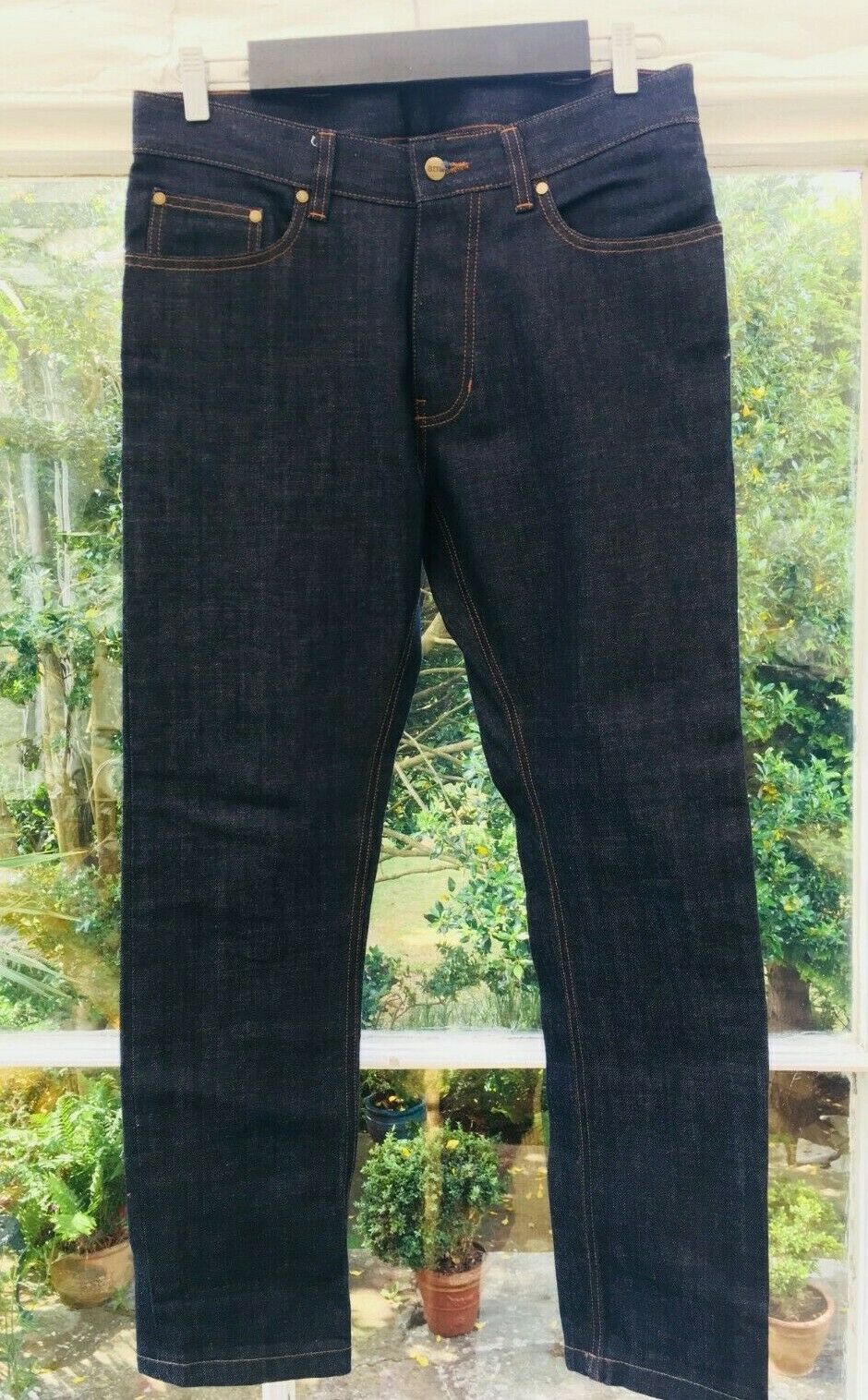 AMI AMI Mattiussi Selvedge Denim Indigo Jeans NEW RRP $300 Size US 30 / EU 46 - 1 Thumbnail