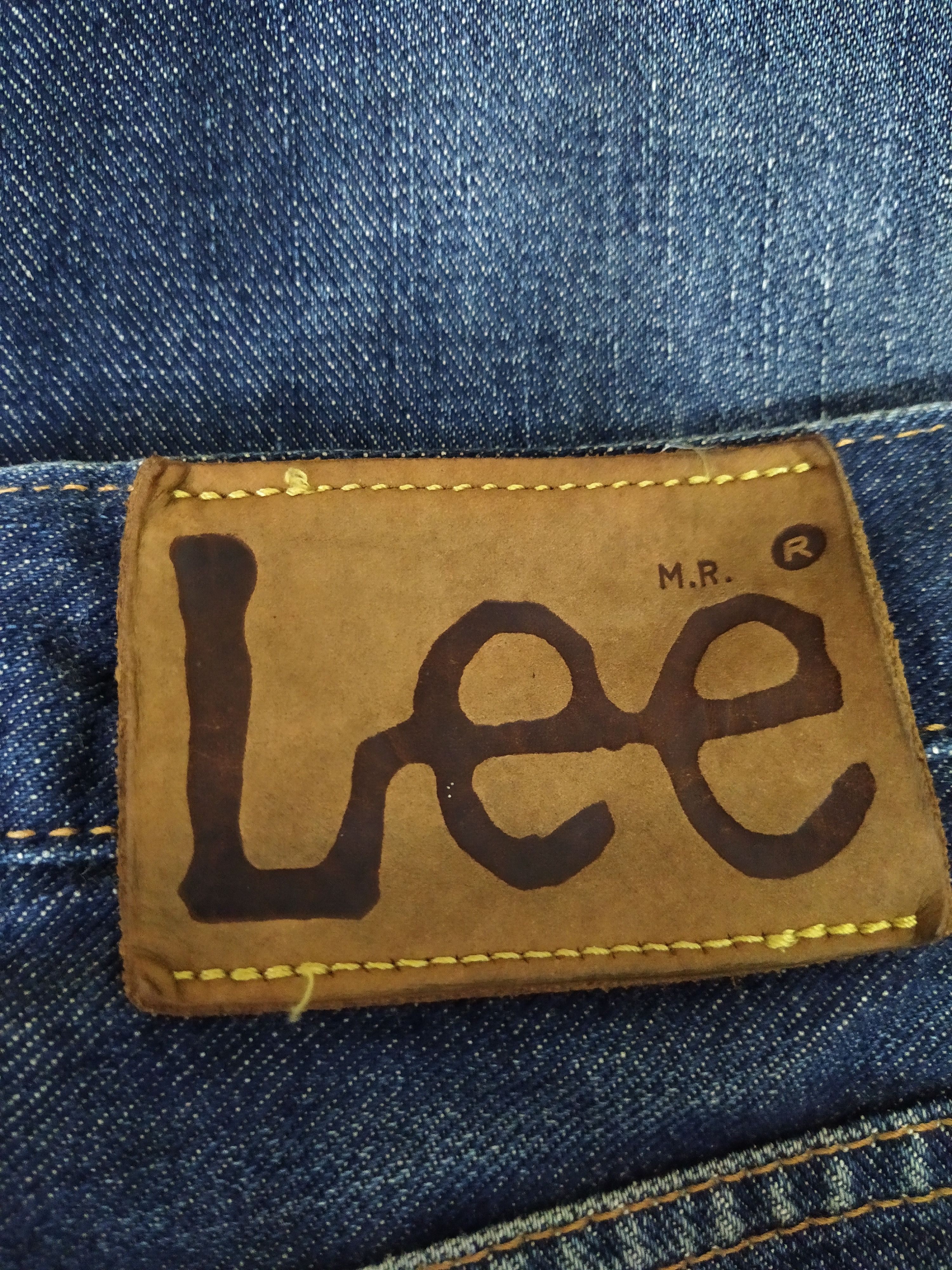 Lee VTG LEE RIDERS SELVEDGE DENIM (B275) Size US 32 / EU 48 - 12 Thumbnail
