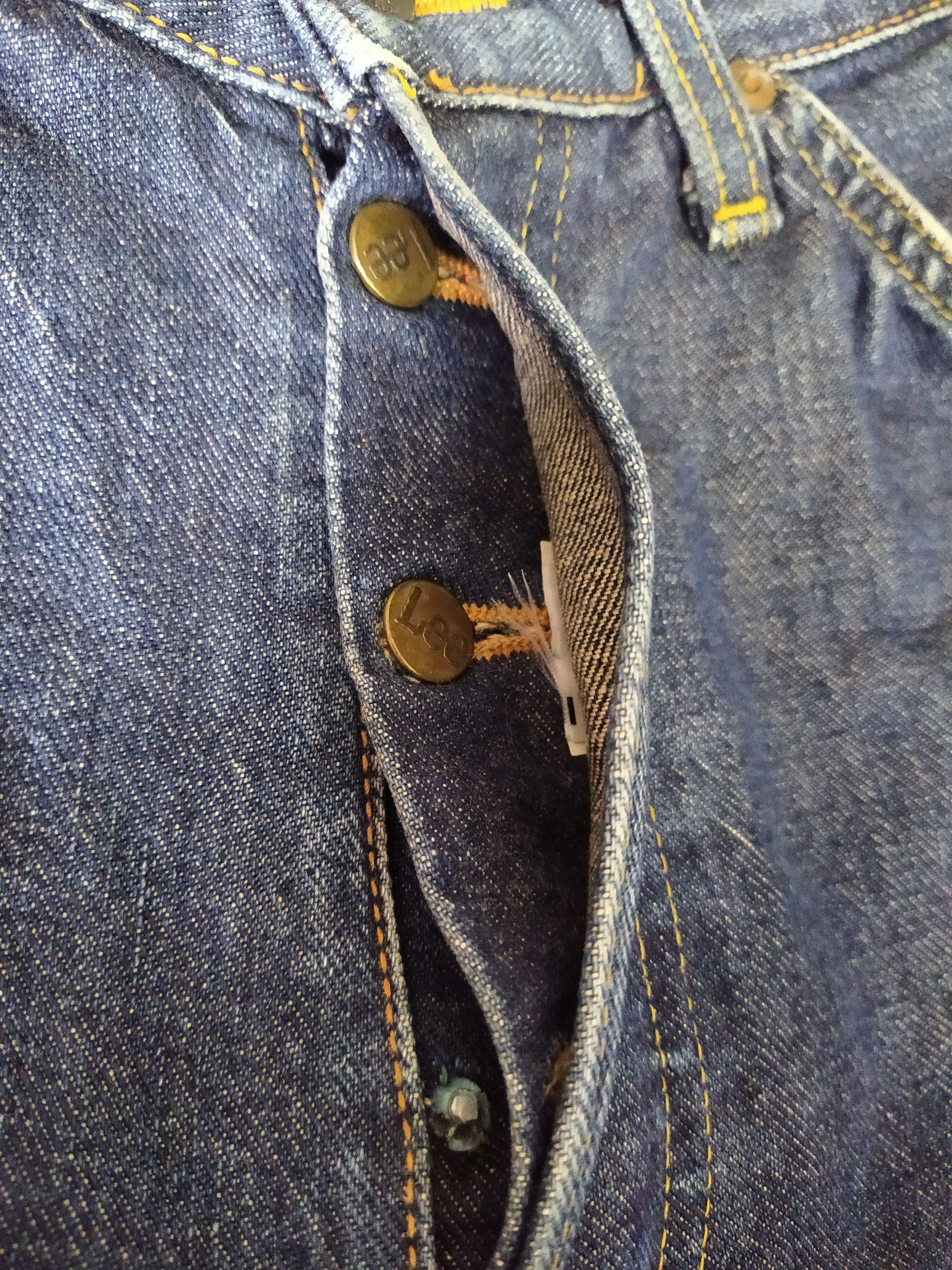 Lee VTG LEE RIDERS SELVEDGE DENIM (B275) Size US 32 / EU 48 - 7 Thumbnail