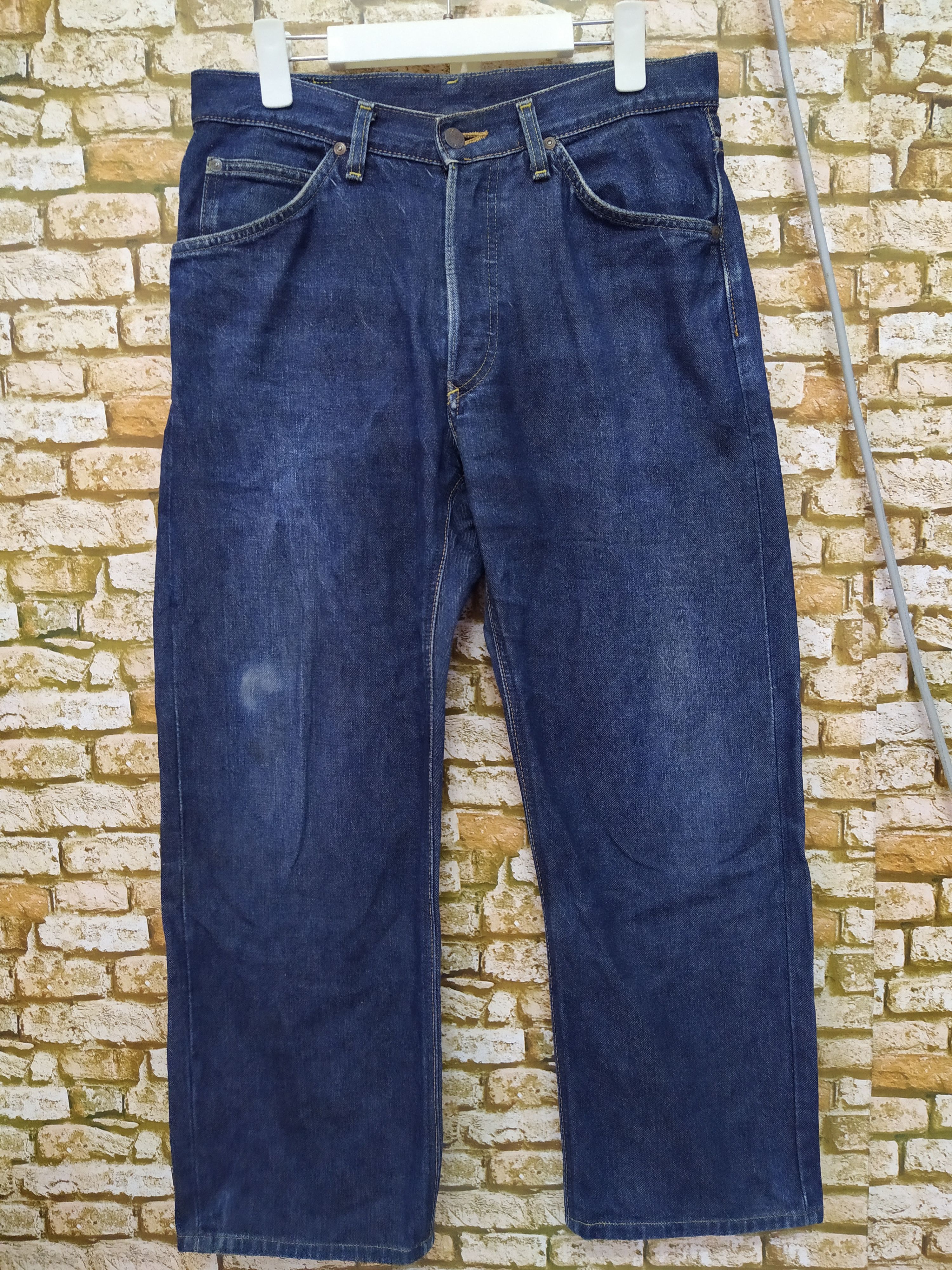 Lee VTG LEE RIDERS SELVEDGE DENIM (B275) Size US 32 / EU 48 - 2 Thumbnail