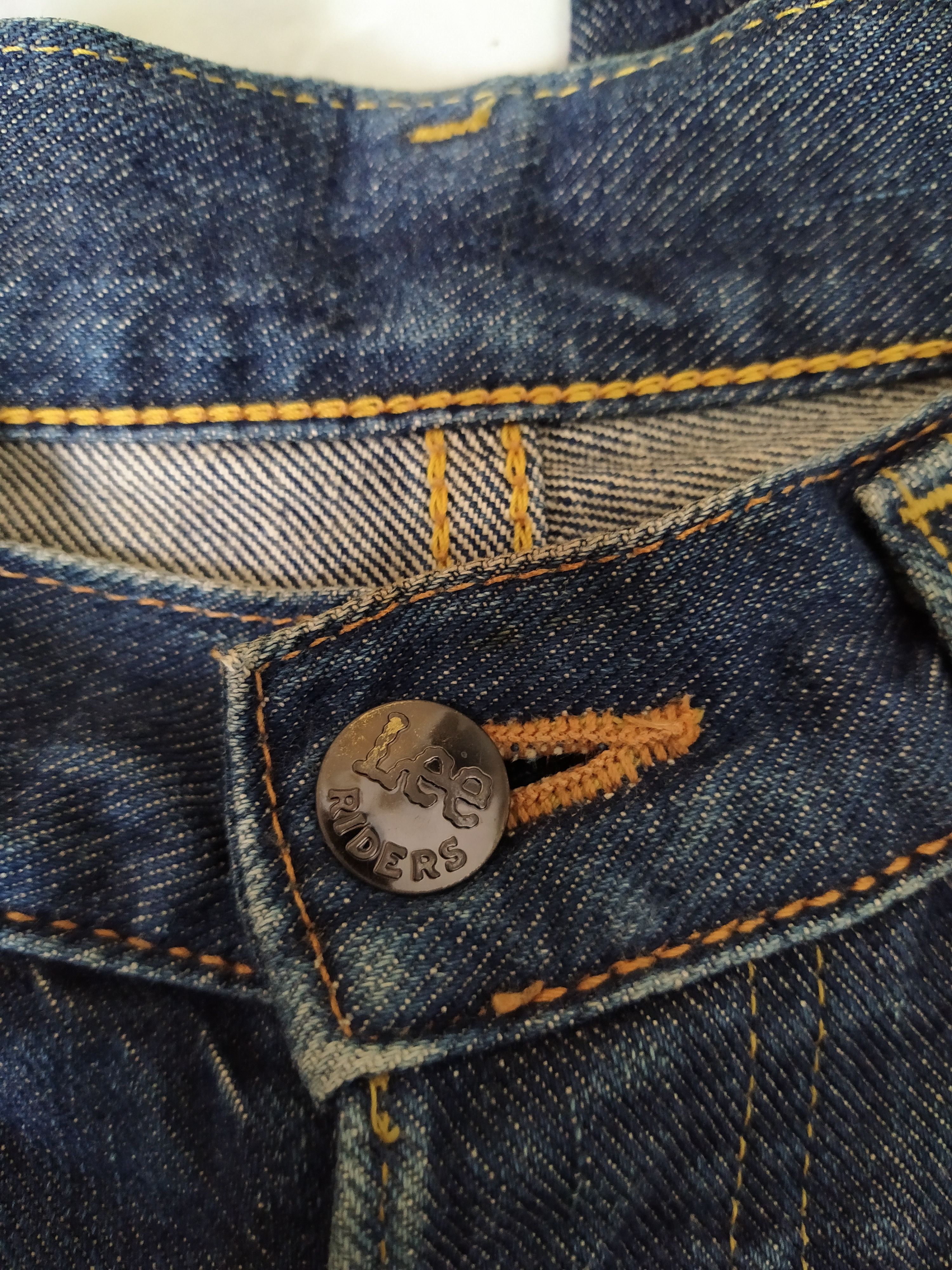 Lee VTG LEE RIDERS SELVEDGE DENIM (B275) Size US 32 / EU 48 - 6 Thumbnail