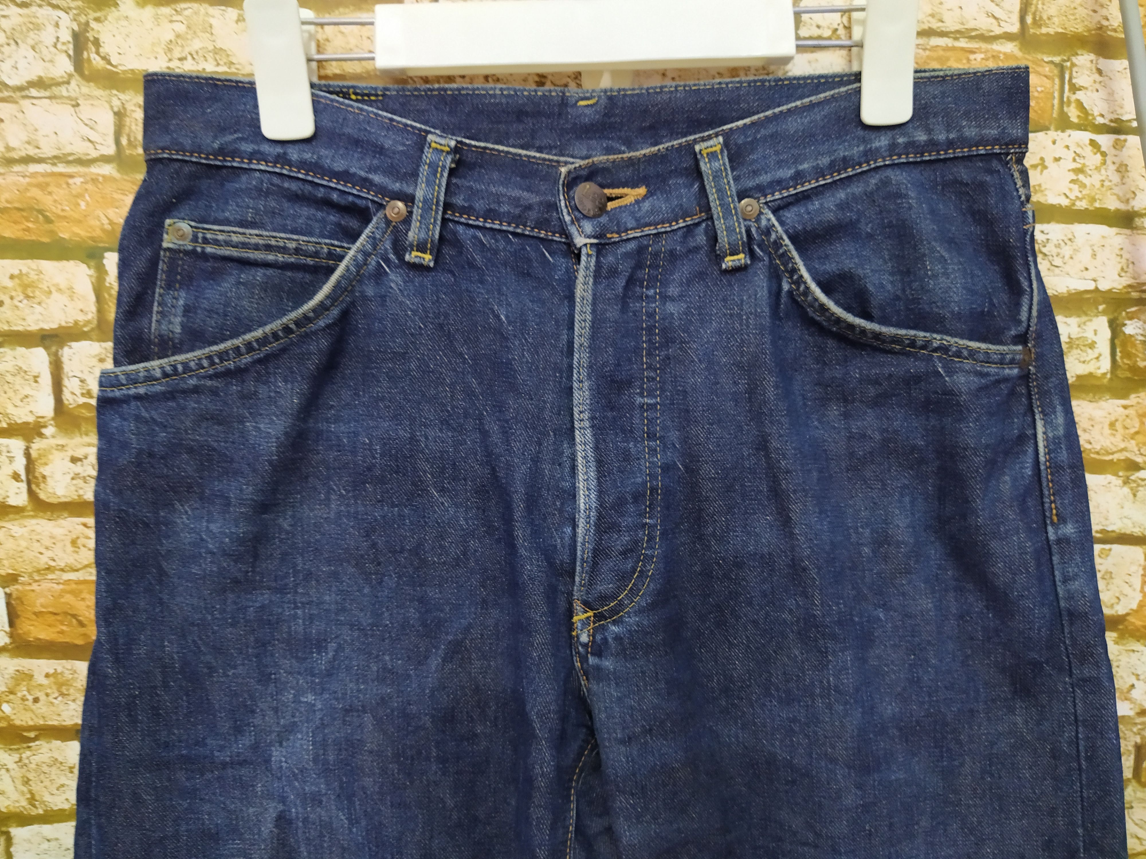 Lee VTG LEE RIDERS SELVEDGE DENIM (B275) Size US 32 / EU 48 - 3 Thumbnail