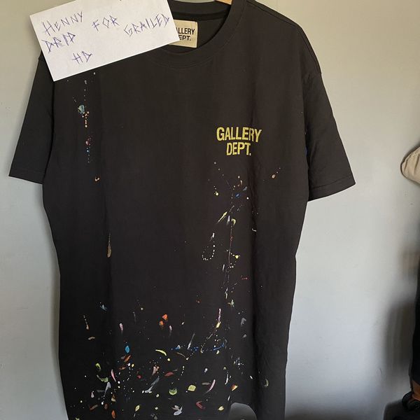 Gallery Dept. Gallery Dept Paint Splatter TShirt Grailed