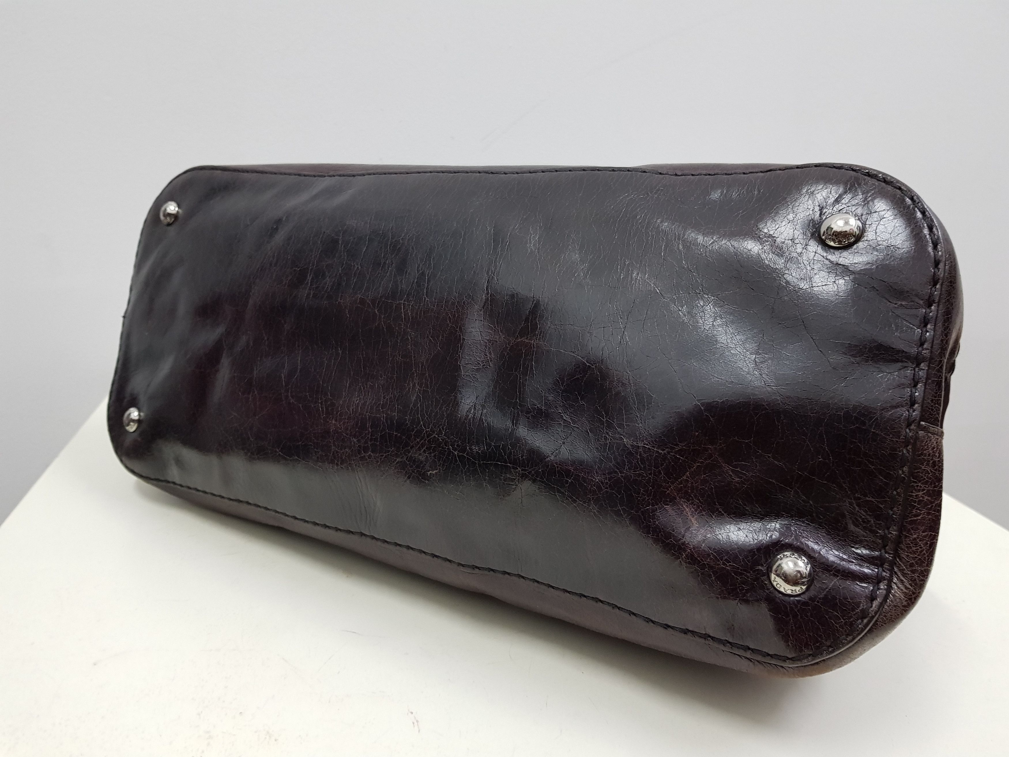 Prada Authentic PRADA MILANO Nylon and Leather Cross Body Bag Size ONE SIZE - 8 Thumbnail