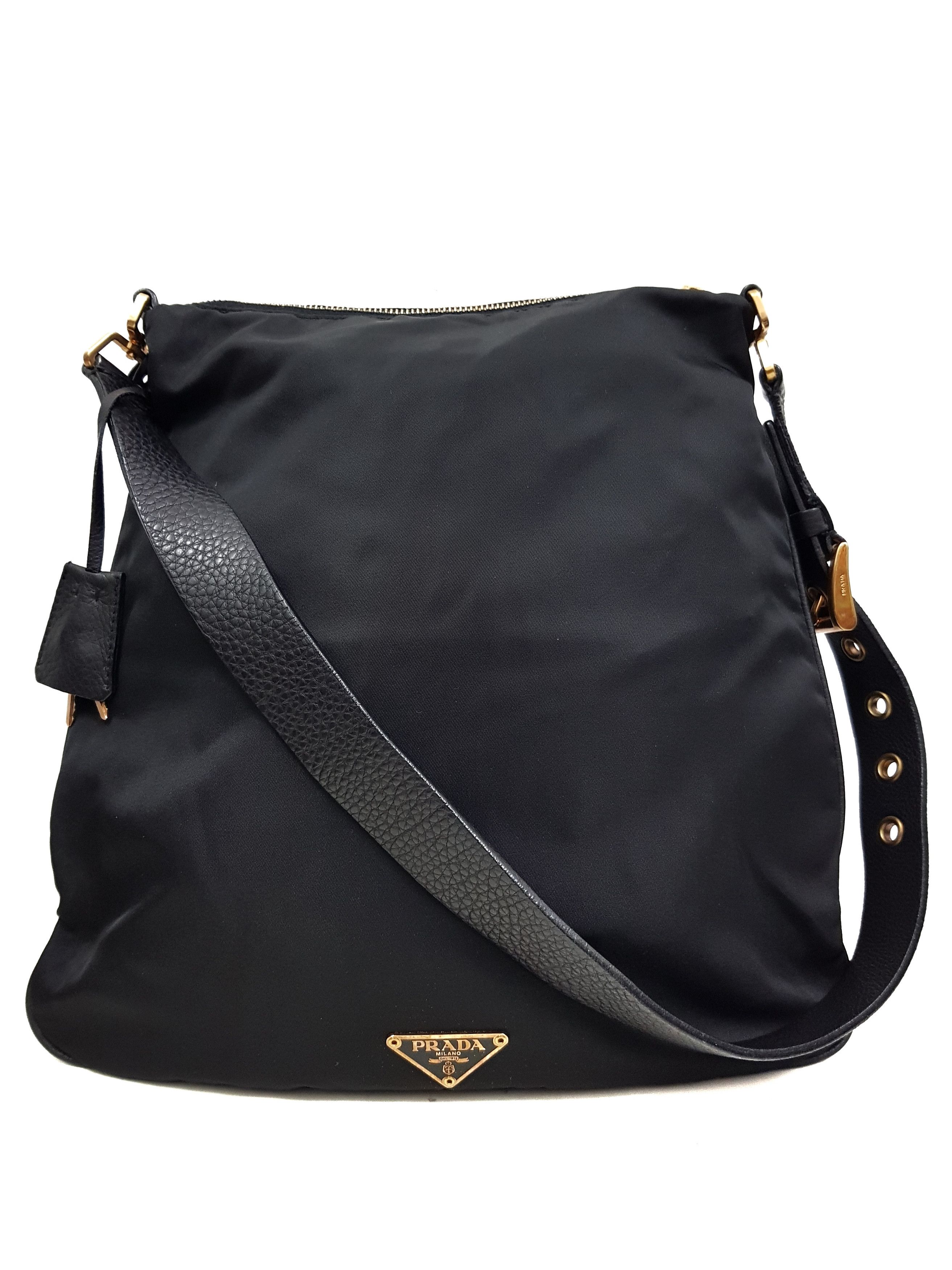 Prada Authentic PRADA Nylon Shoulder Bag Made in Italy Grailed