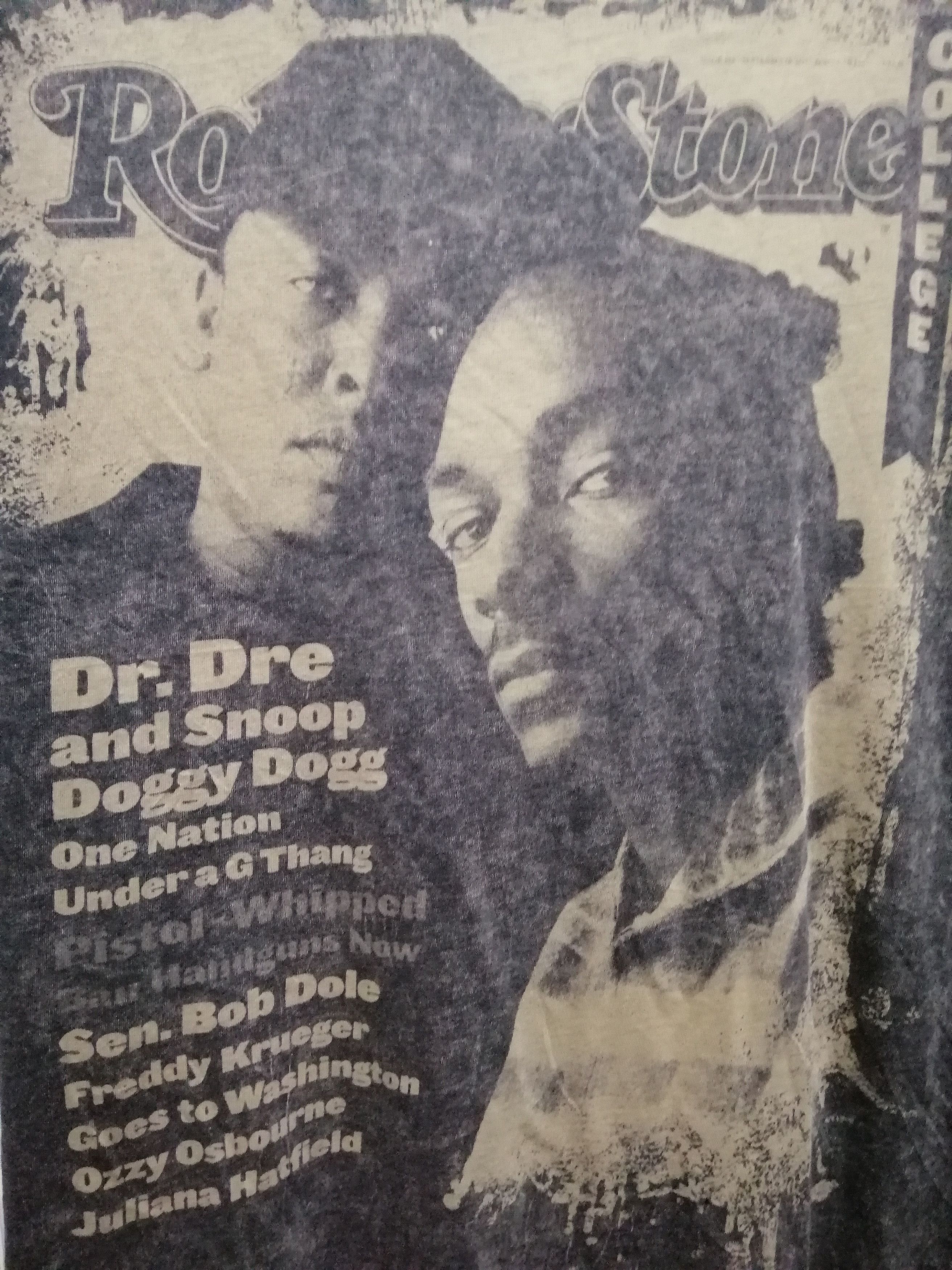 Snoop Dogg Rolling Stone Magazine Issue 666 - Dr. Dre & Snoop Dog | Grailed