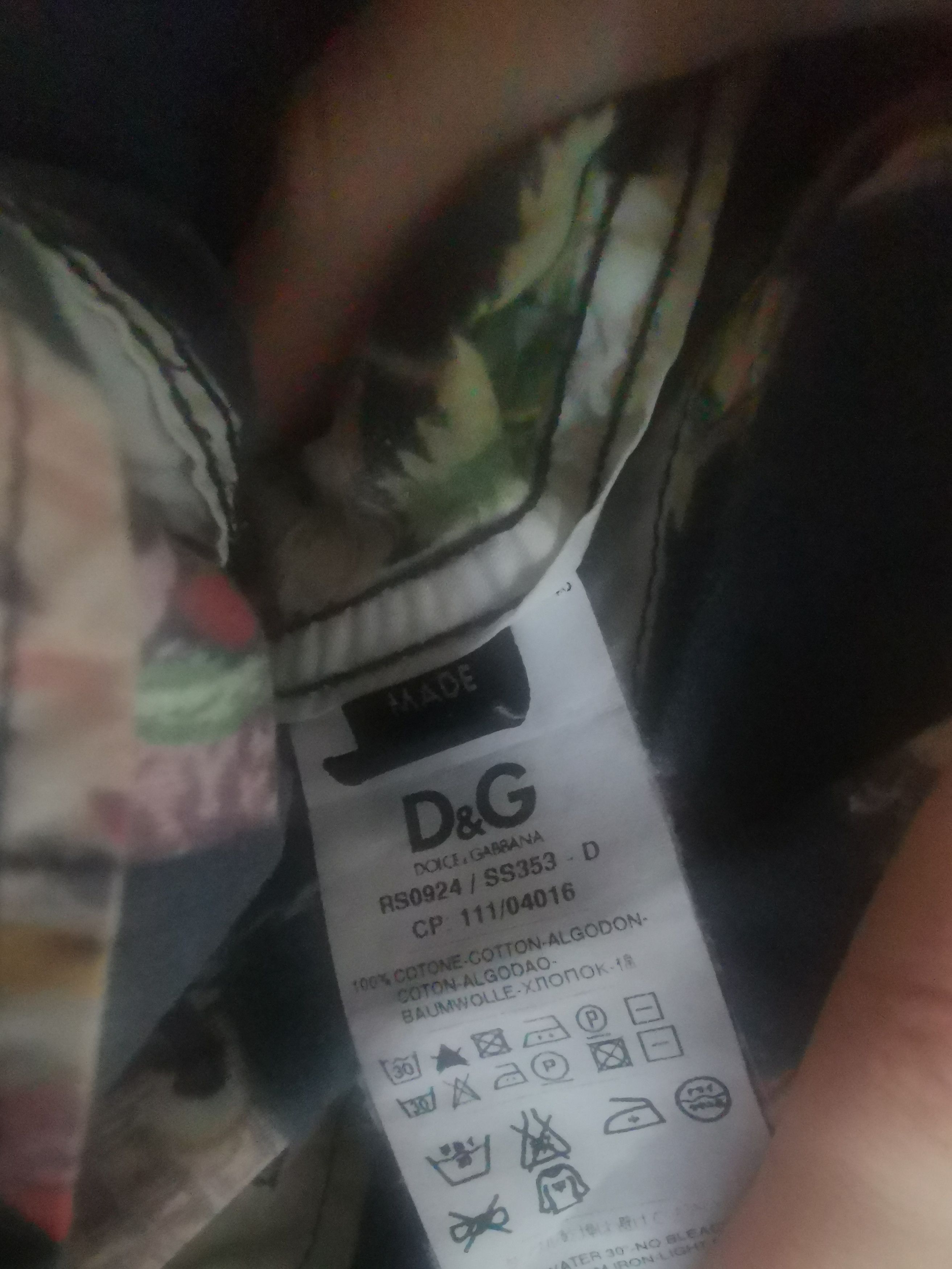 Dolce & Gabbana Dolce & Gabbana Shirt Size US M / EU 48-50 / 2 - 6 Thumbnail