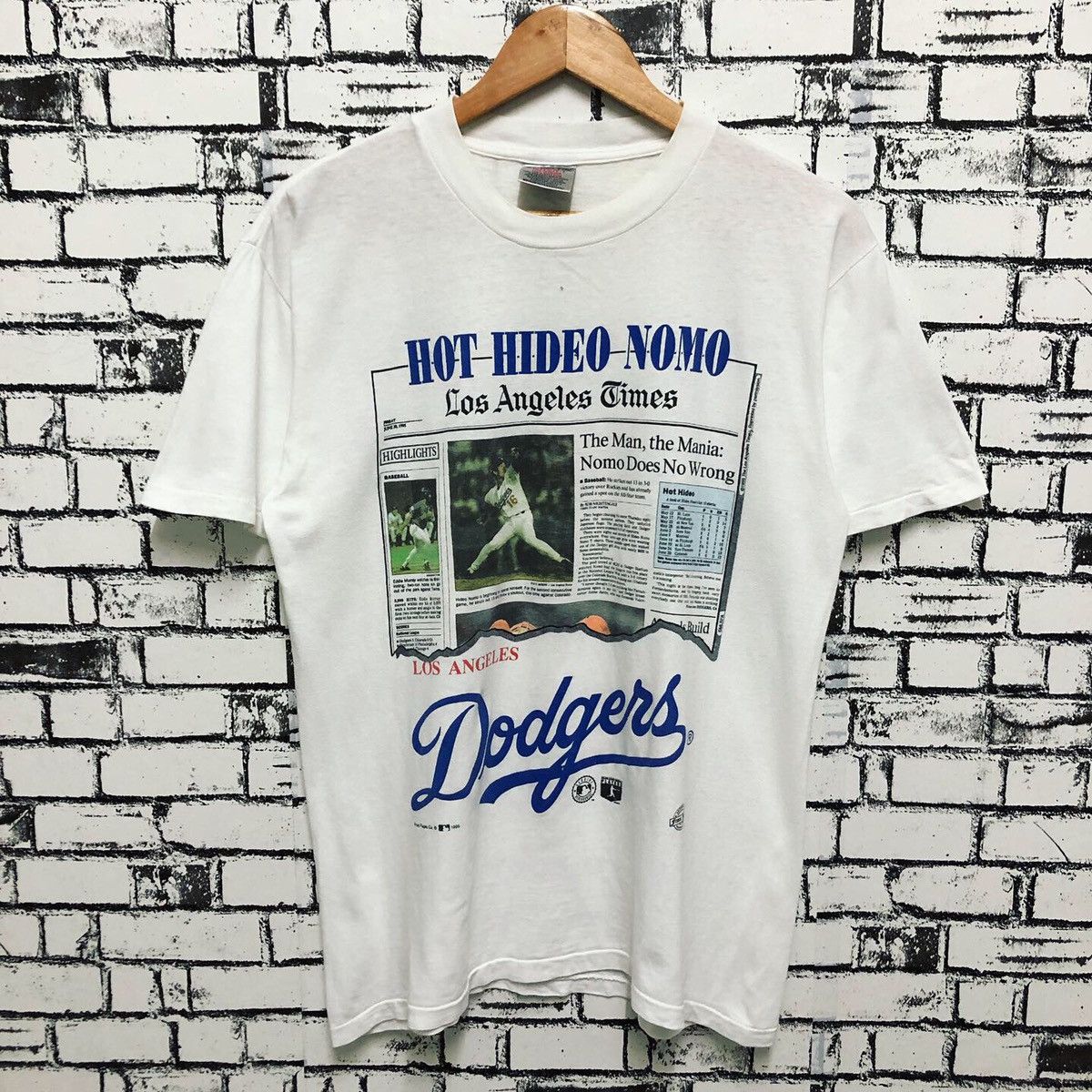 Hot Item Vintage 90s Hideo Nomo T-shirt Hideo Nomo LA 