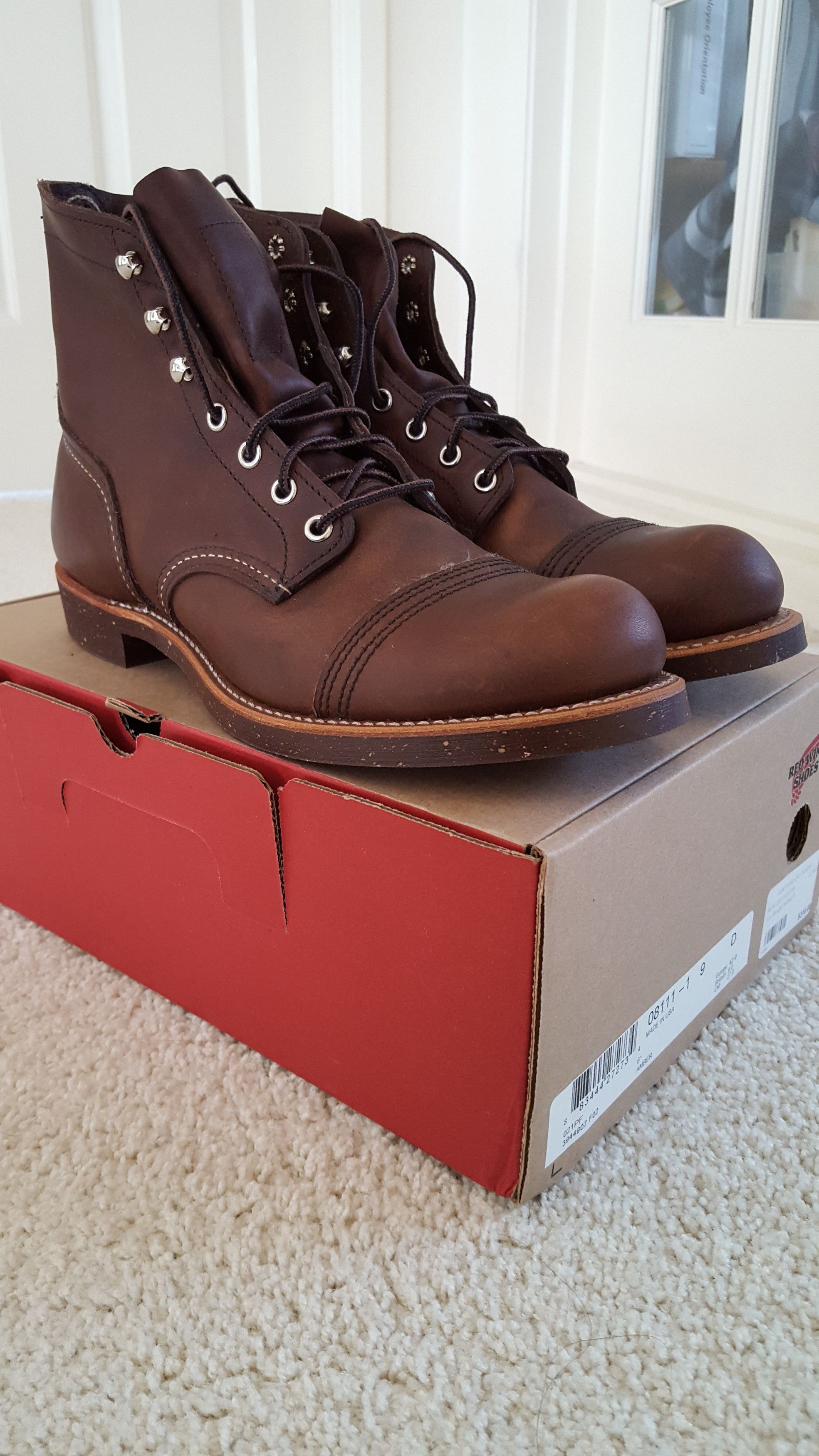 Red Wing Iron Ranger Amber Harness 9d Grailed