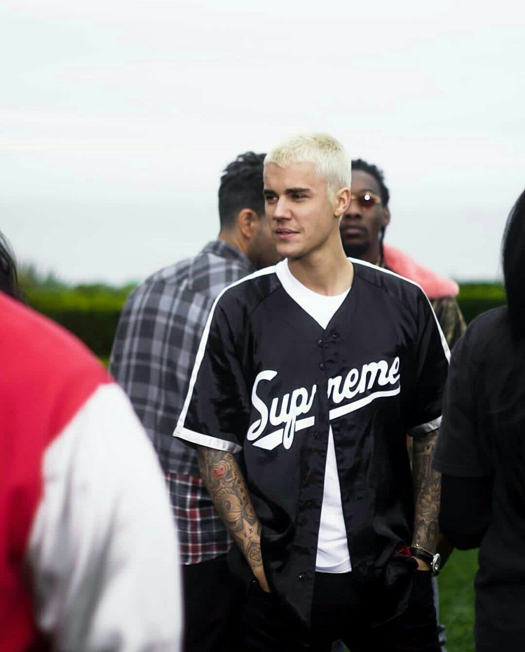 The shirt jersey Supreme Justin Bieber in I'm the One