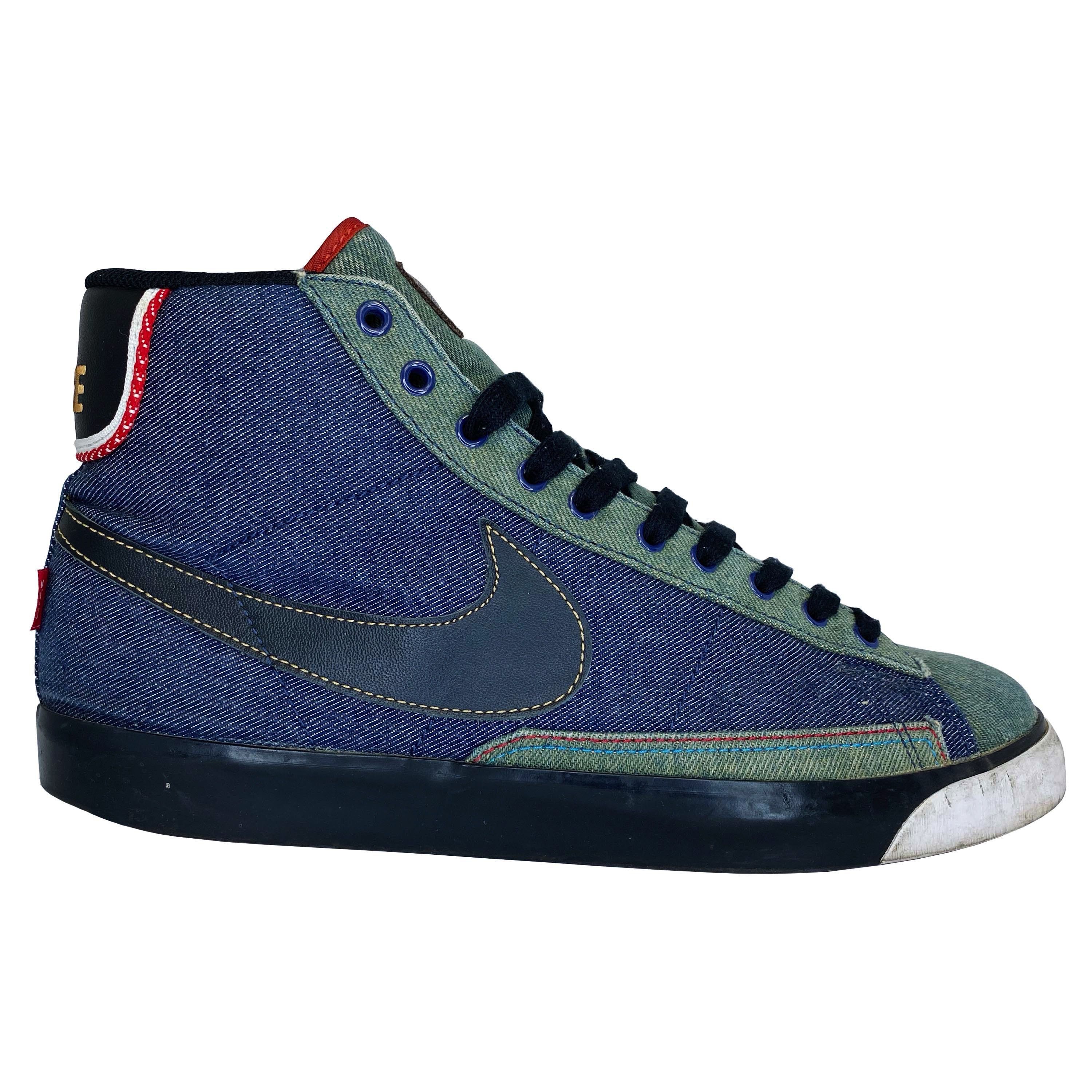 Nike blazer sales selvage denim