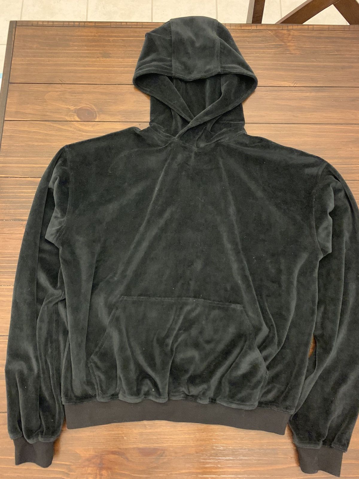 Haider Ackermann Haider Ackermann FW15 Re issue Velvet Hoodie Grailed