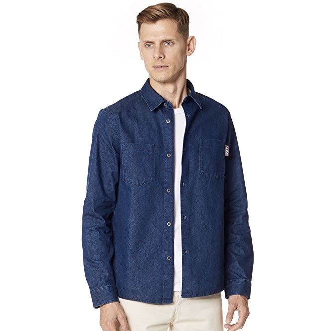A.P.C. A.P.C. Surchemise Riga Shirt Size US S / EU 44-46 / 1 - 1 Thumbnail