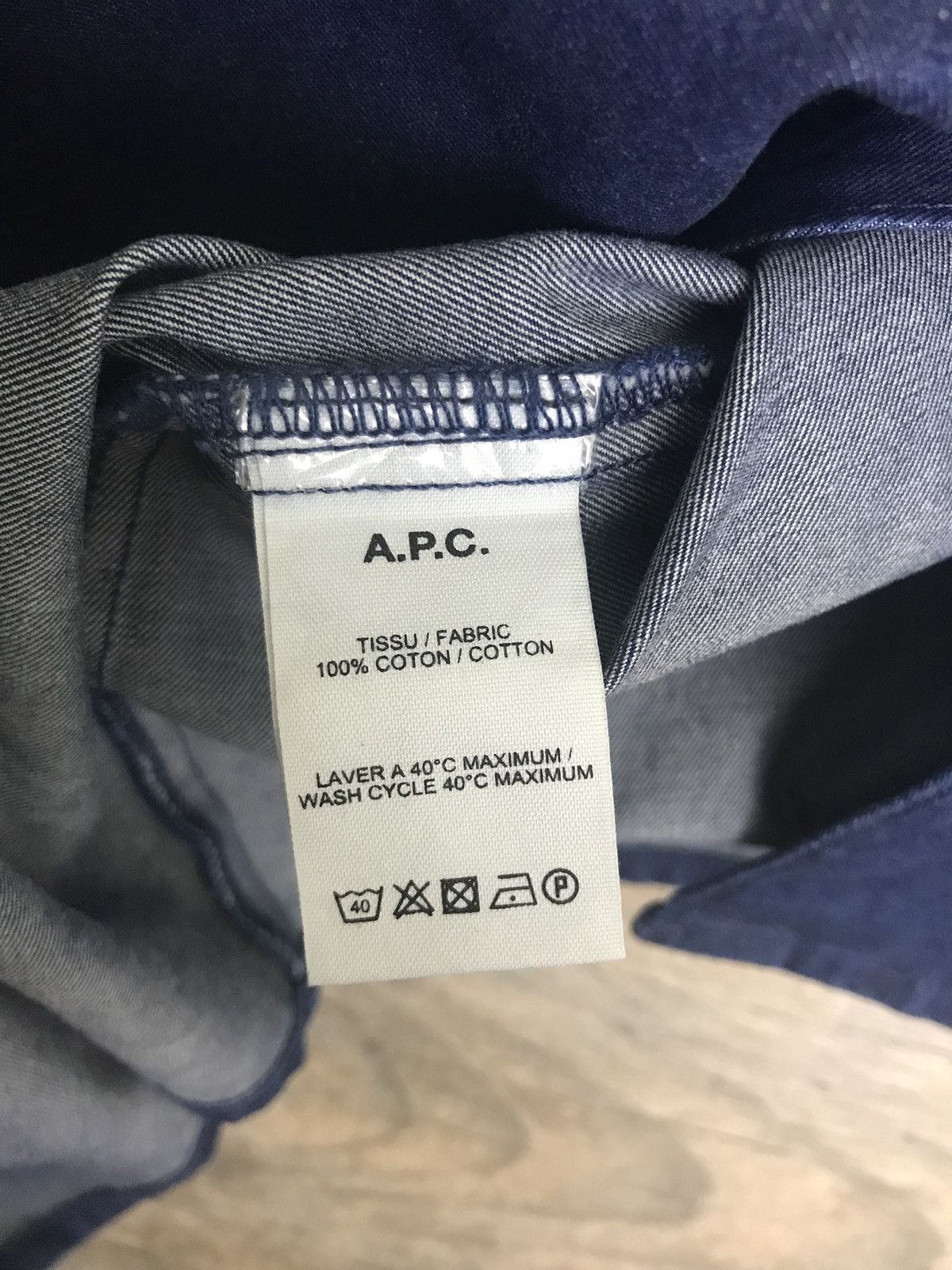 A.P.C. A.P.C. Surchemise Riga Shirt Size US S / EU 44-46 / 1 - 7 Thumbnail
