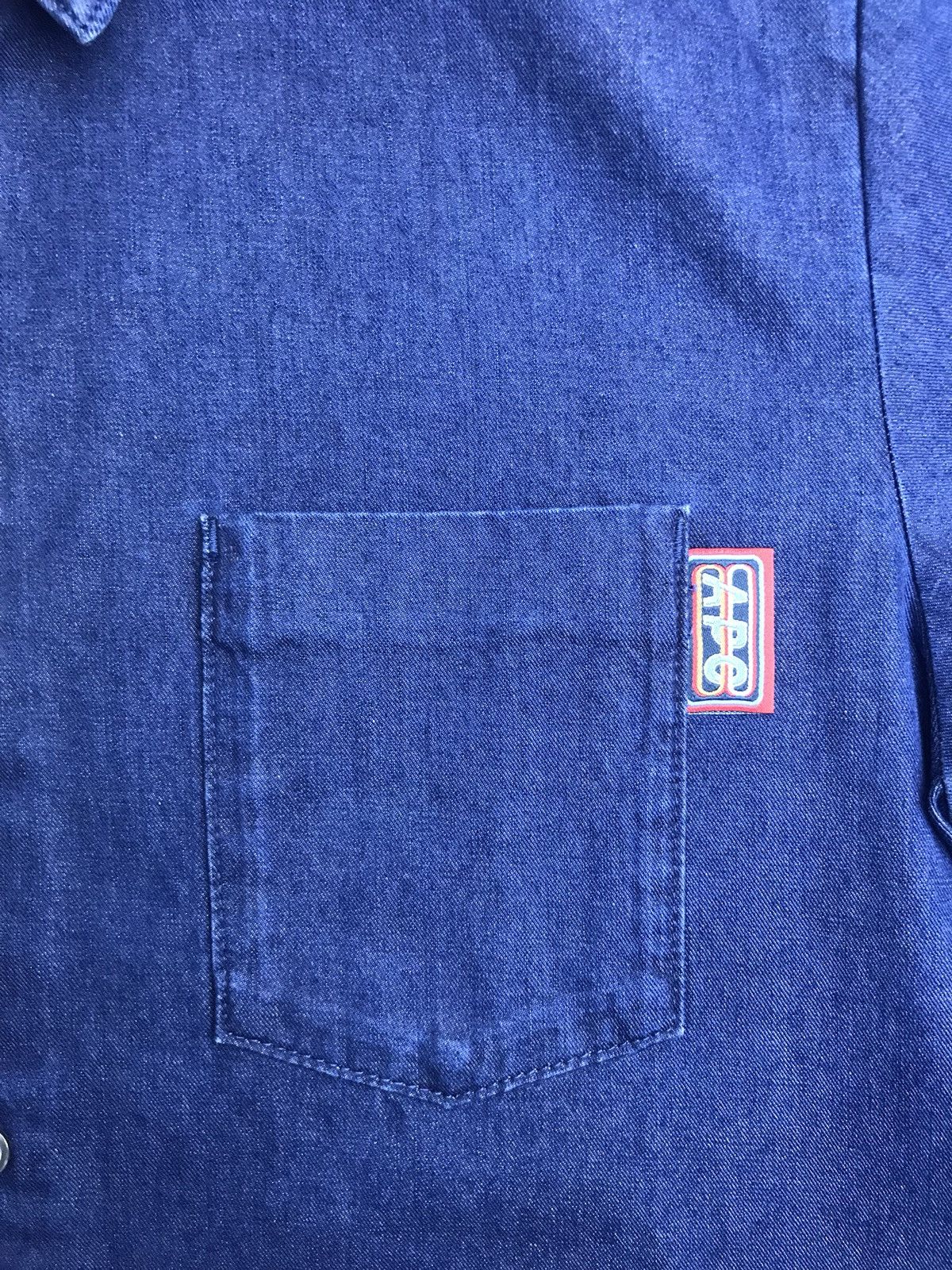 A.P.C. A.P.C. Surchemise Riga Shirt Size US S / EU 44-46 / 1 - 5 Thumbnail