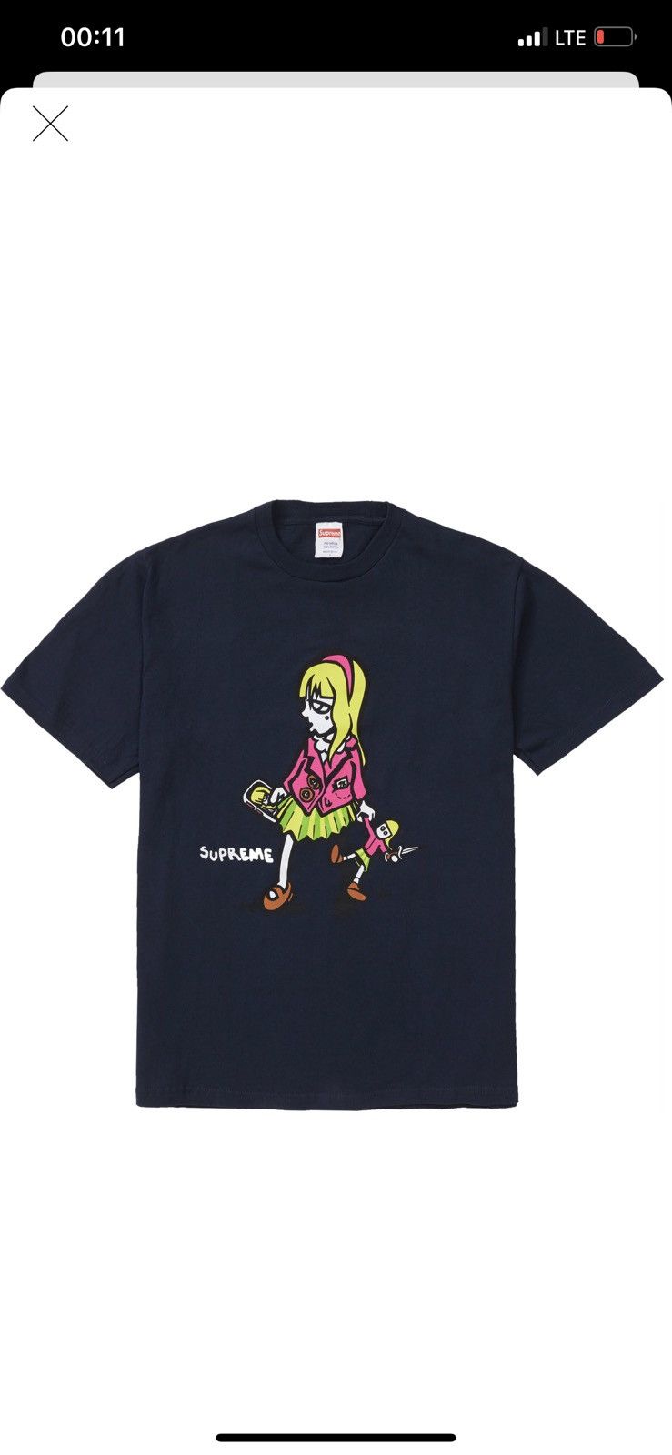 Supreme Suzie Switchblade Tee | Grailed