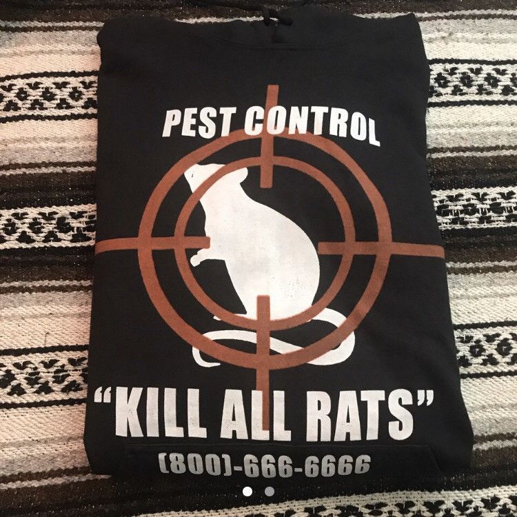 Other Kill All Rats City Hoodie Grailed