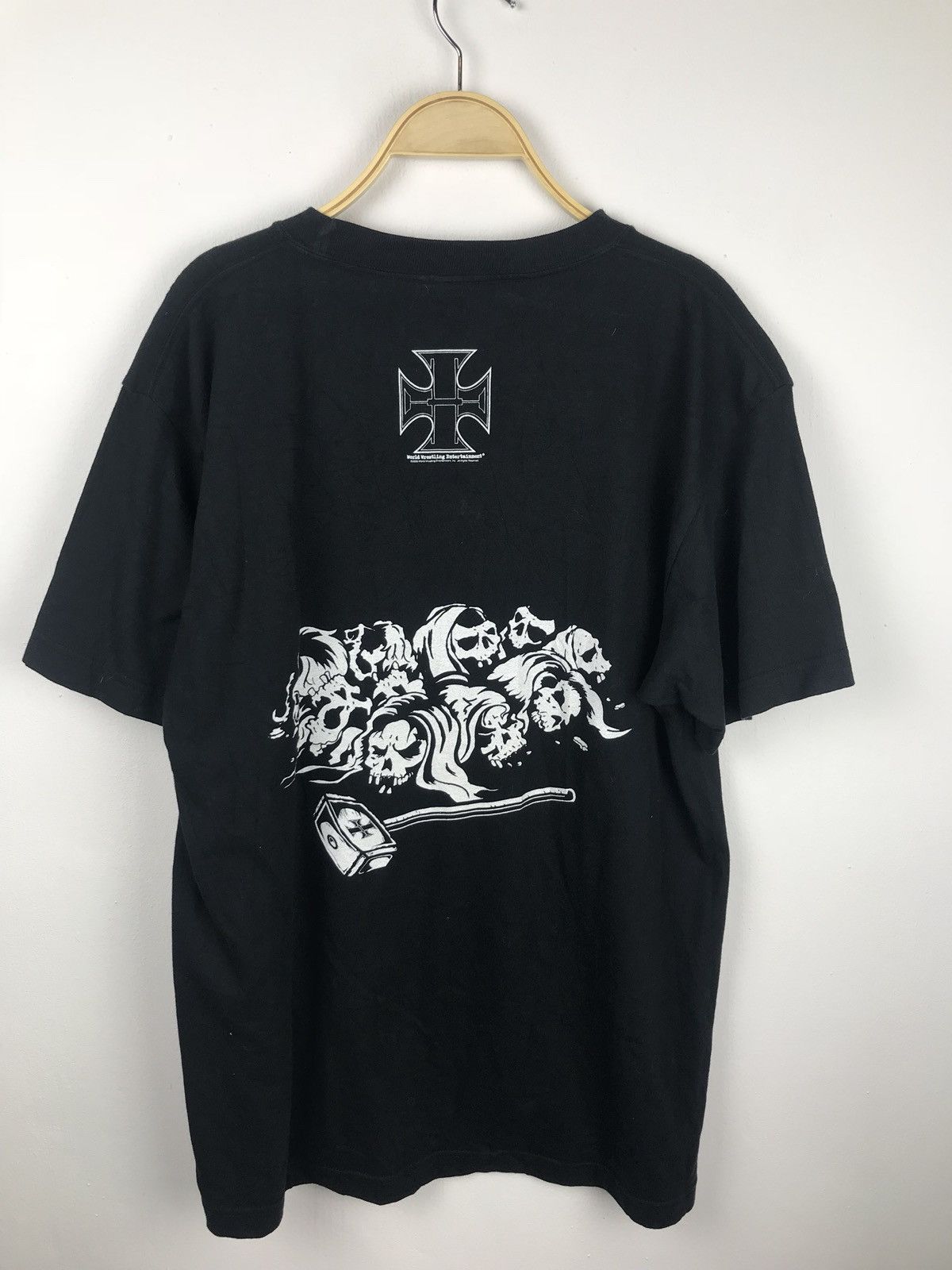 Vintage × WWE × WWF Vintage WWE Wrestling Triple H Tee SHIRT Black WWF WWW WCW Size US L / EU 52-54 / 3 - 2 Thumbnail