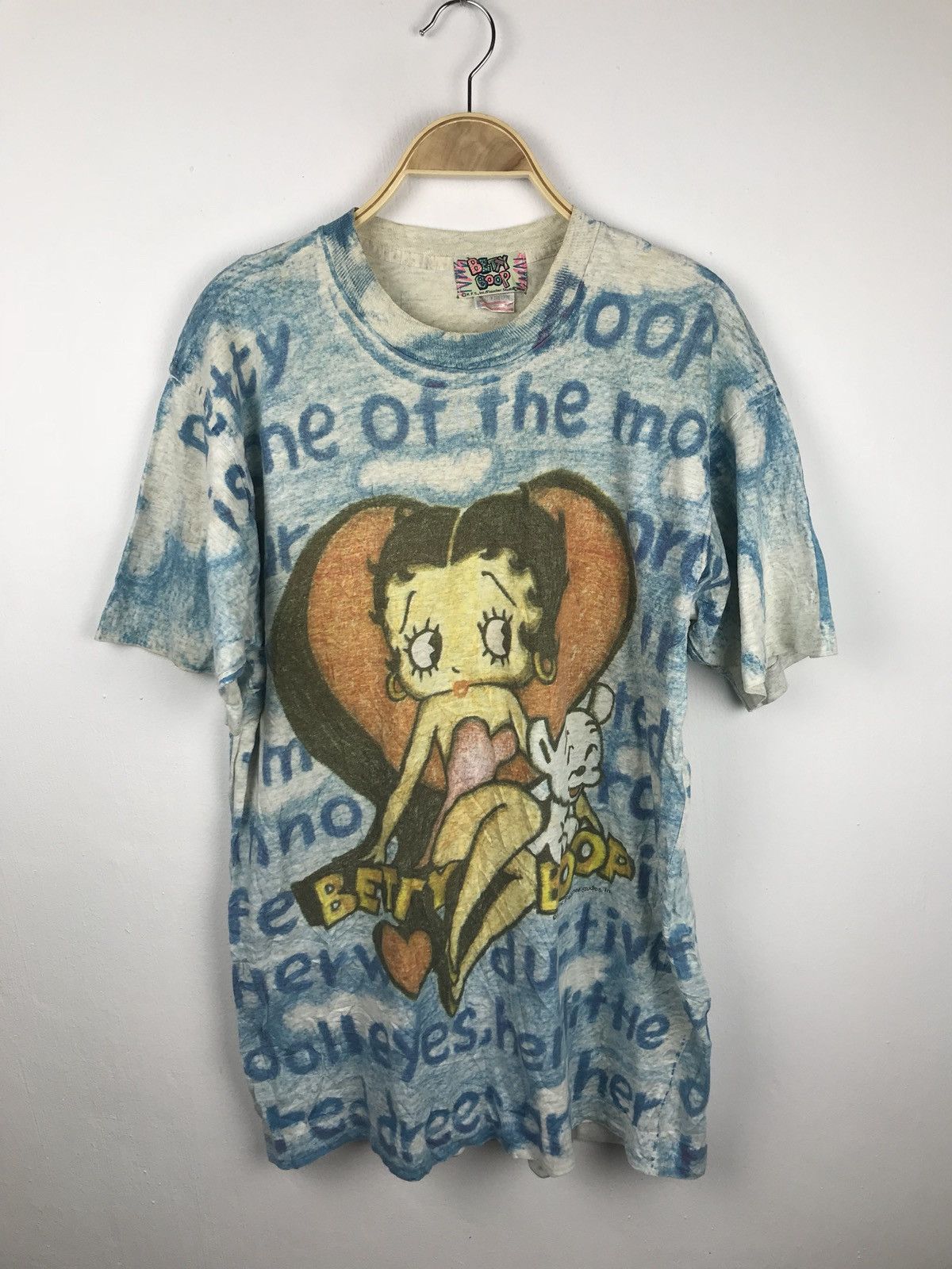 Other Vintage Betty Boop Overprint 90s Made In Usa Size US L / EU 52-54 / 3 - 1 Thumbnail