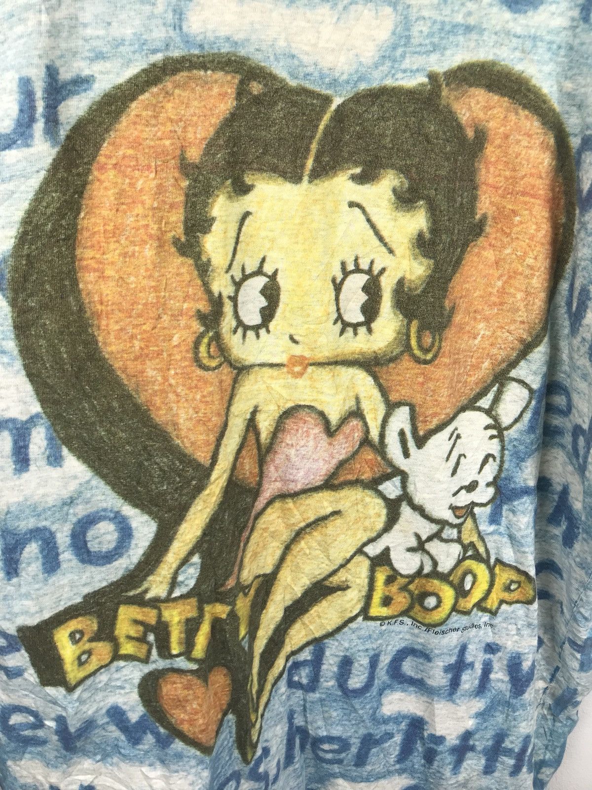 Other Vintage Betty Boop Overprint 90s Made In Usa Size US L / EU 52-54 / 3 - 6 Thumbnail