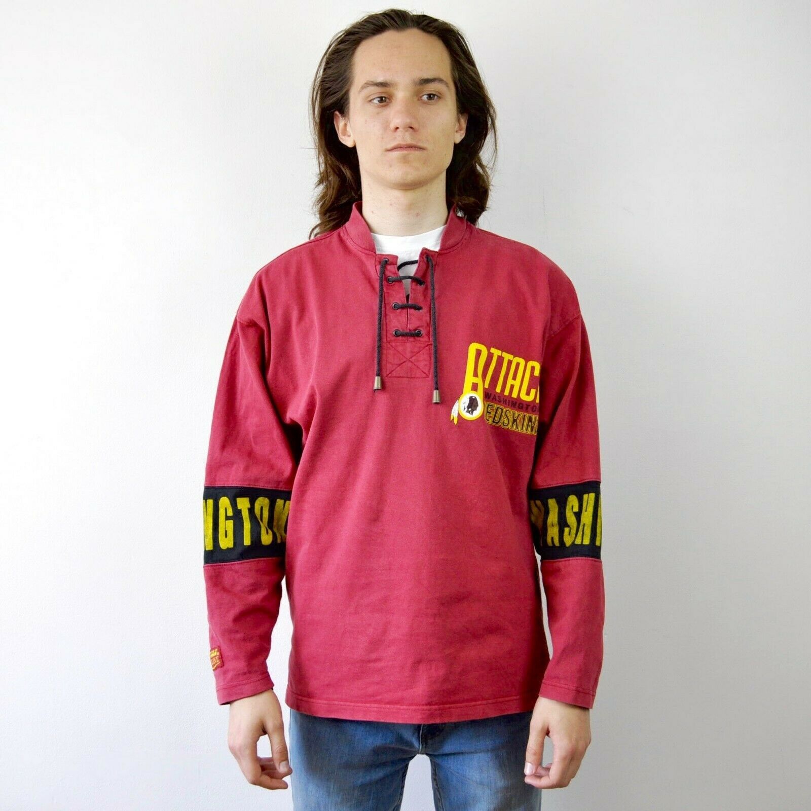 NFL WASHINGTON REDSKINS ATTACK Jumper Sweatshirt L Shirt NFL Size US M / EU 48-50 / 2 - 1 Thumbnail
