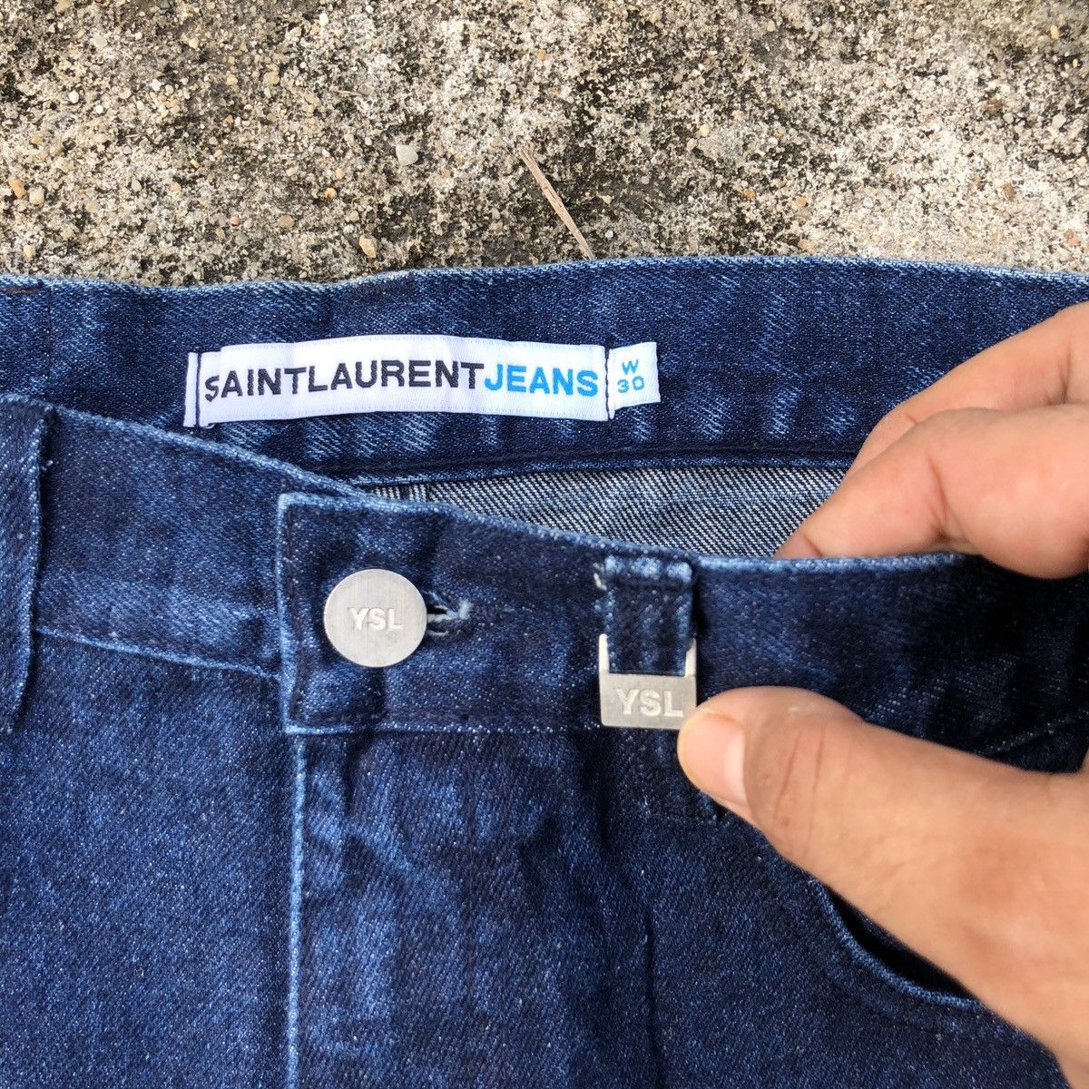 Yves Saint Laurent Rare Denim Yves Saint Laurent Size 30 Size US 30 / EU 46 - 3 Thumbnail
