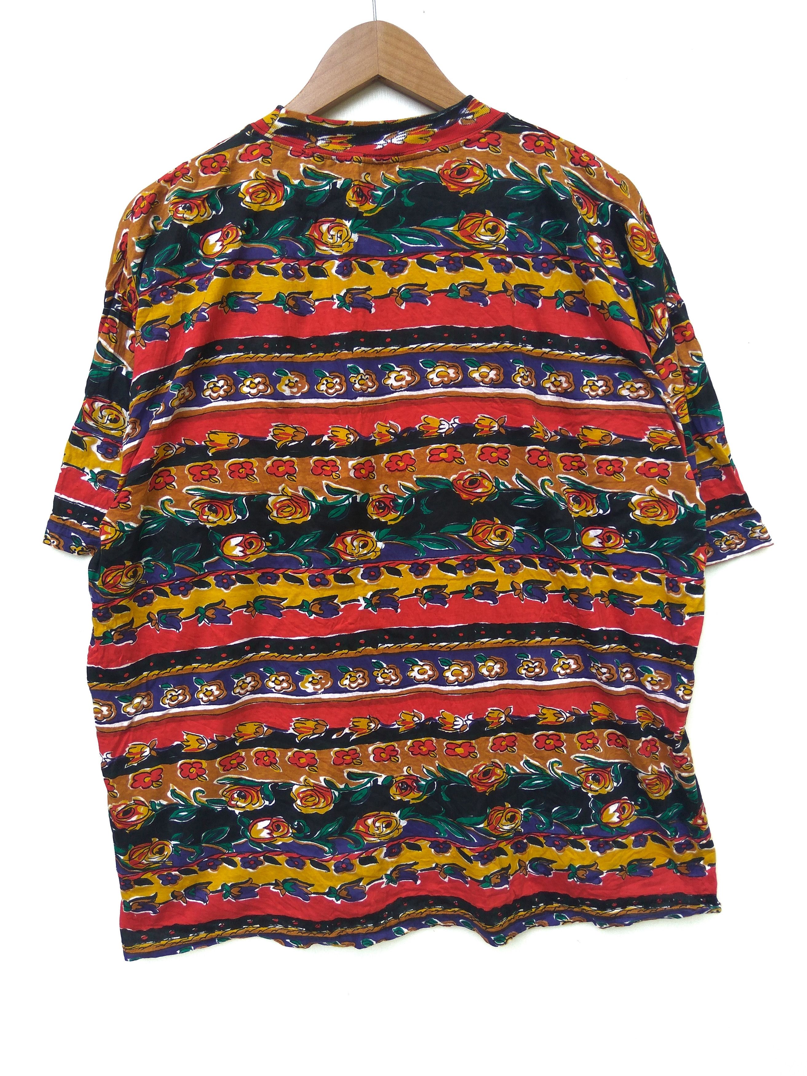Japanese Brand Mahila Collections t shirt full print Hawaii oversized Size US L / EU 52-54 / 3 - 3 Thumbnail
