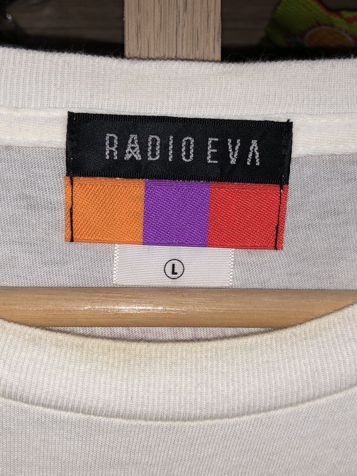 Japanese Brand Rare Evangelion Radio Eva Anime Japan Shirts Size US L / EU 52-54 / 3 - 5 Thumbnail