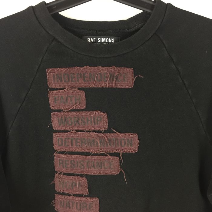 Raf Simons raf simons independance sweatshirt | Grailed