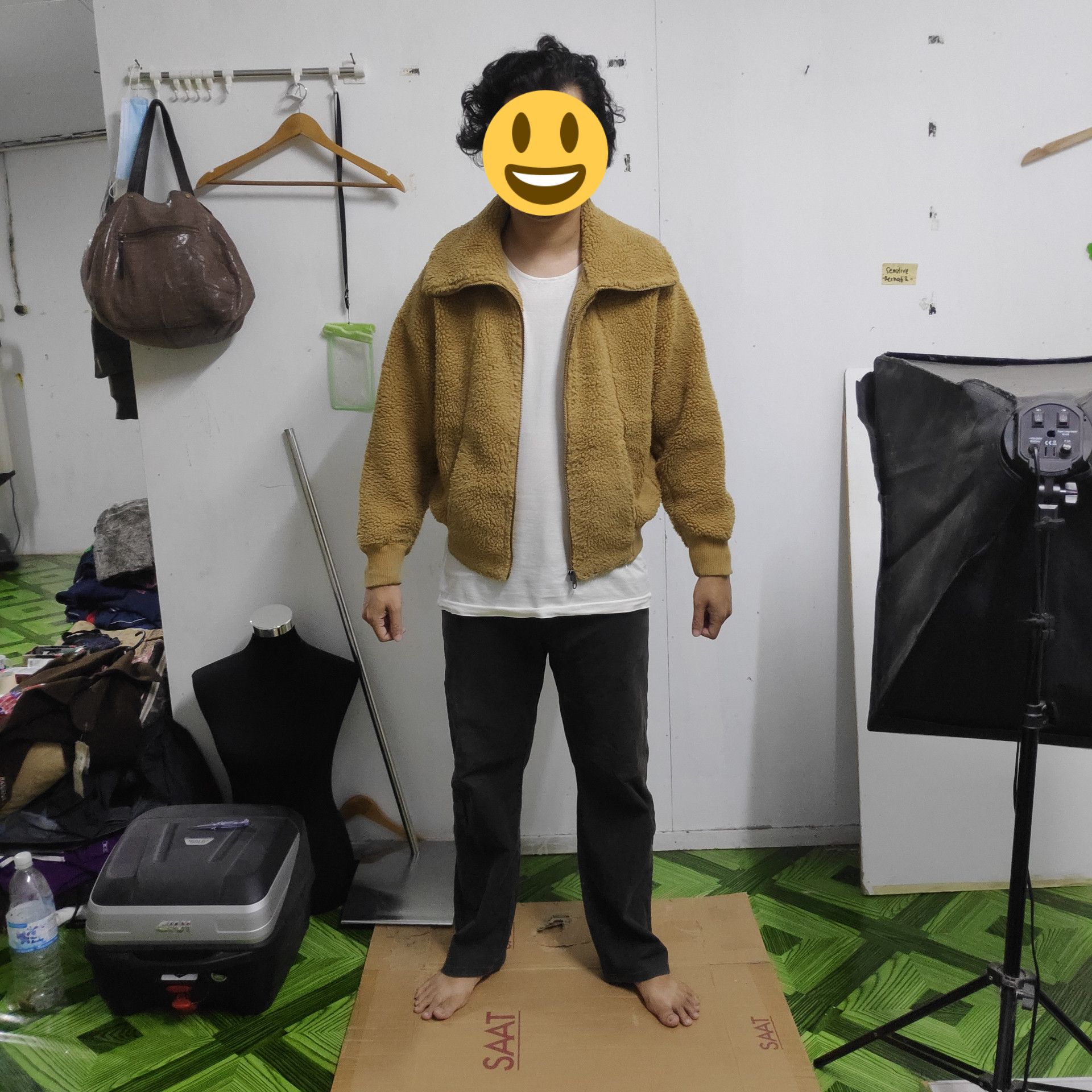 Japanese Brand × Uniqlo UNIQLO FLEECE SHERPA JACKET XL SIZE BROWN ZIPPER Size US XL / EU 56 / 4 - 8 Thumbnail