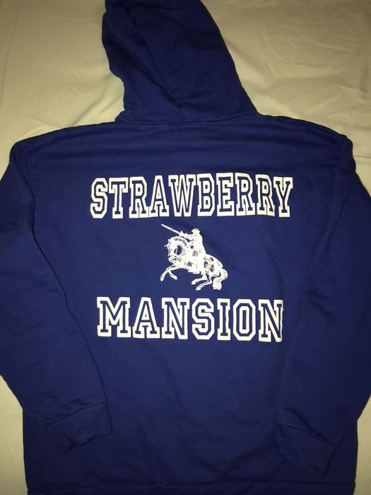 Unwanted Unwanted Strawberry Mansion Hoodie Blue Small 🍅🕌 Ian Connor ...