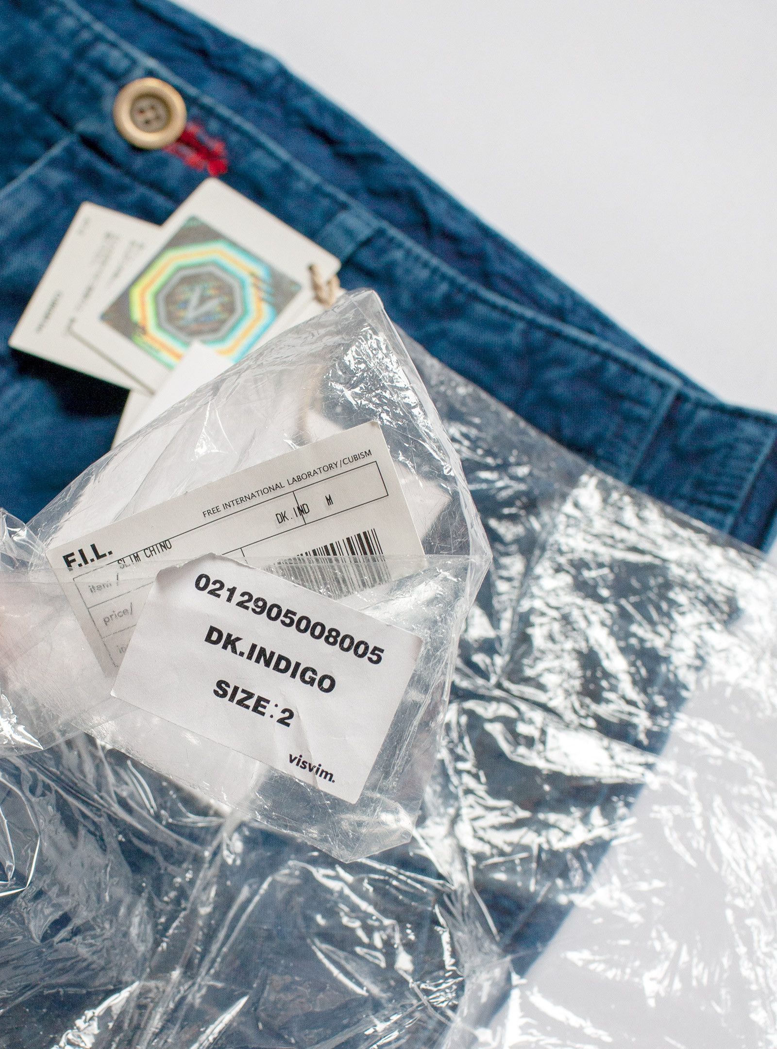 visvim ICT CHINO PANTS DK.INDIGO